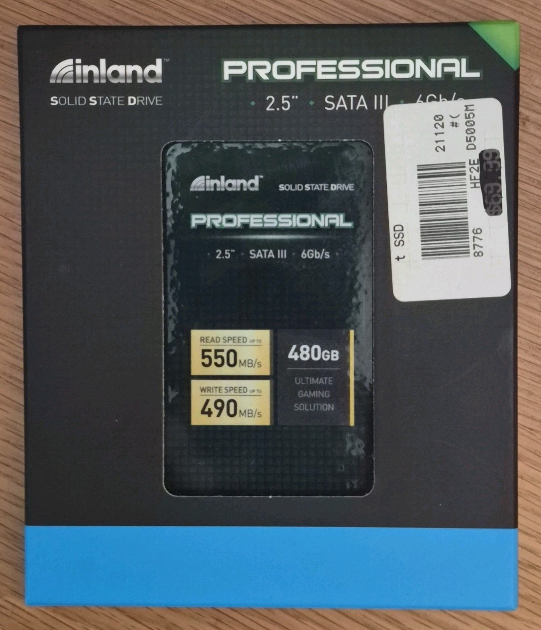 Inland Professional SSD 480GB 2.5″ SATA III 6Gb/s NEW Factory Sealed FREE SHIP
