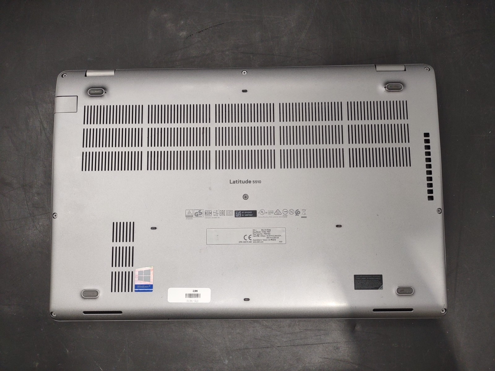 Dell Latitude 5510 i5 10210U @ 1.60GHz 16GB RAM 256GB NVME NO OS