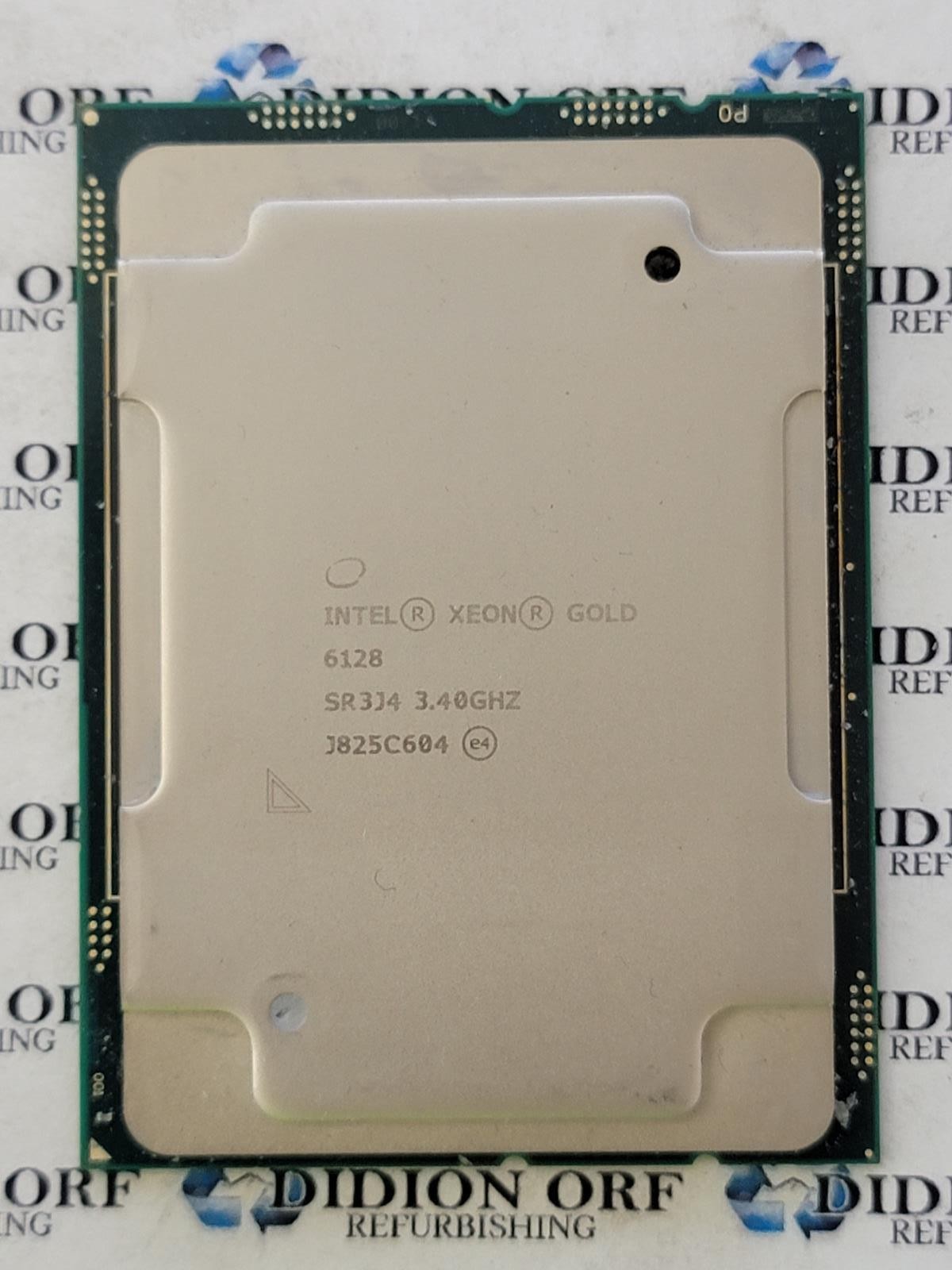 INTEL Xeon Gold 6128 SR3J4 3.40 GHz 19.25 MB 115 W SKU 23391