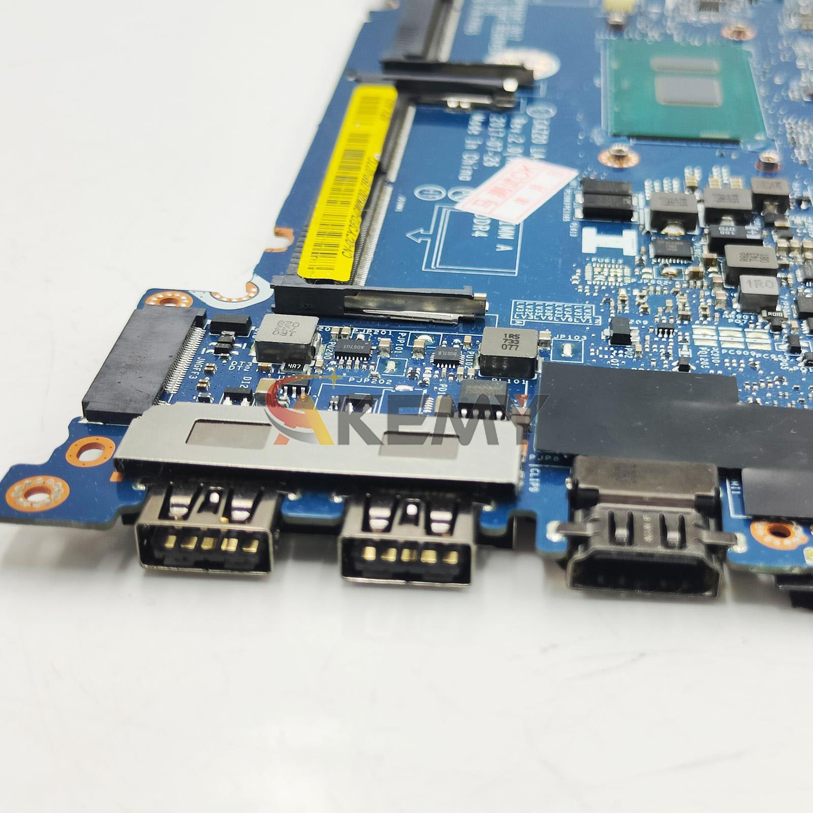 For Dell Latitude 7480 LA-E131P Laptop Motherboard 04GTKN 0N480V with i5 i7 CPU