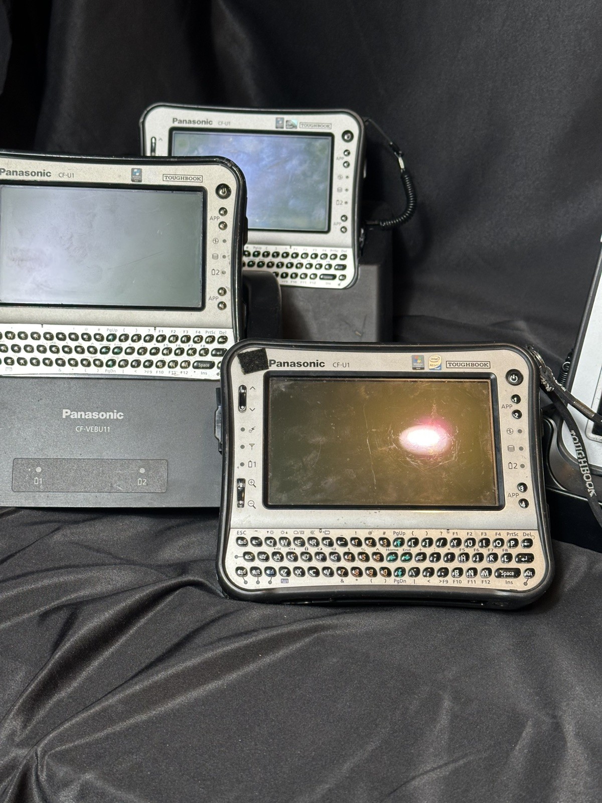 Panasonic ToughTech Bundle Toughpad FZ-G1 & 3xToughbook CF-U1 w/docks MK1