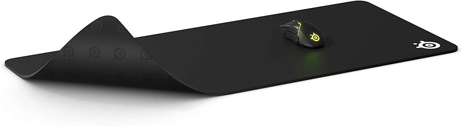 SteelSeries QcK Gaming Mouse Pad – XXL Thick 17.7L x 15.8W inches, Black