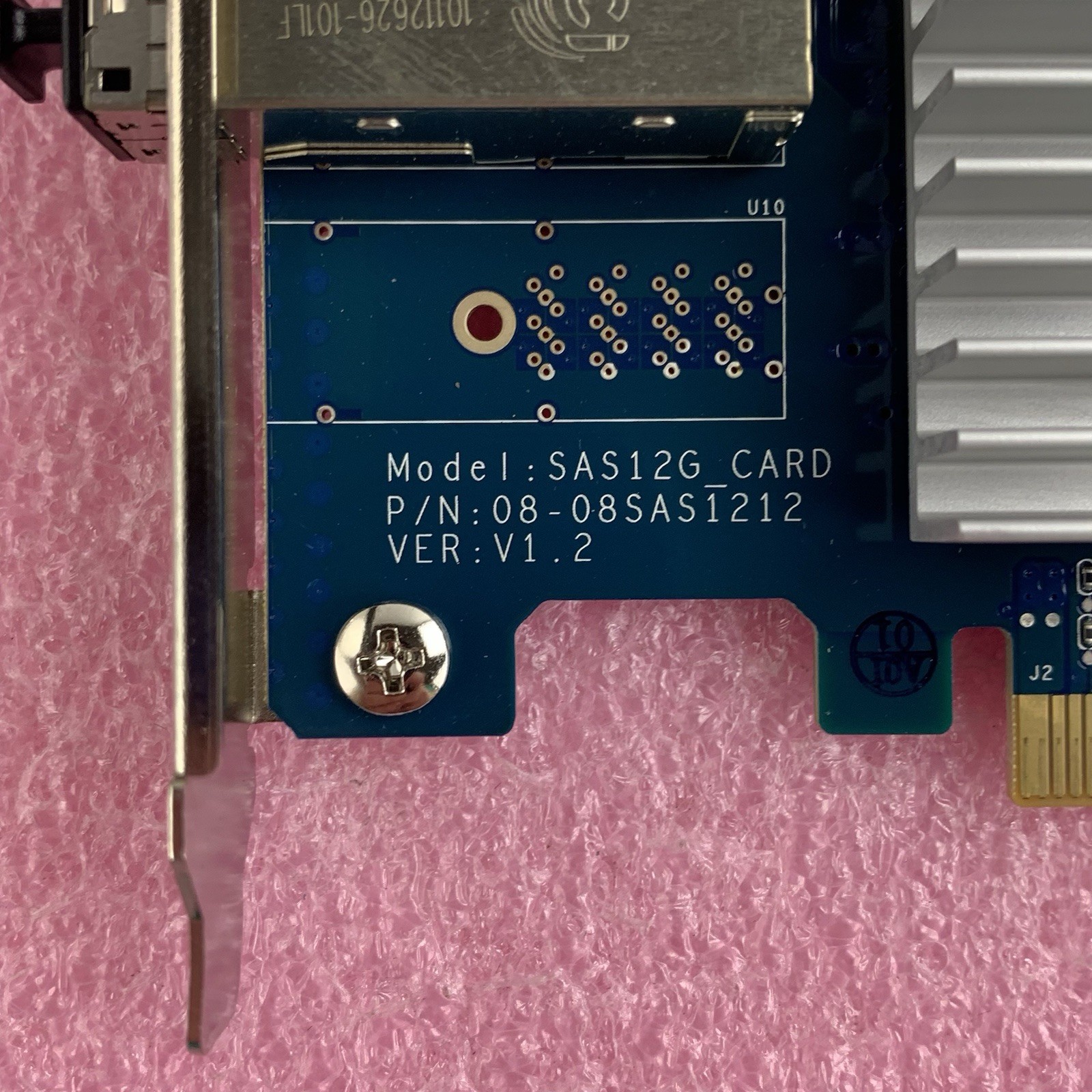 LSI SAS12G_Card 08-08SAS1212 V10 P15 Raid Controller for Synology RS18017XS+
