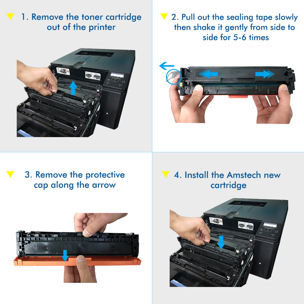 Toner for HP CF210X 131A CF210A LaserJet Pro 200 Color M276nw M251nw M251n Lot