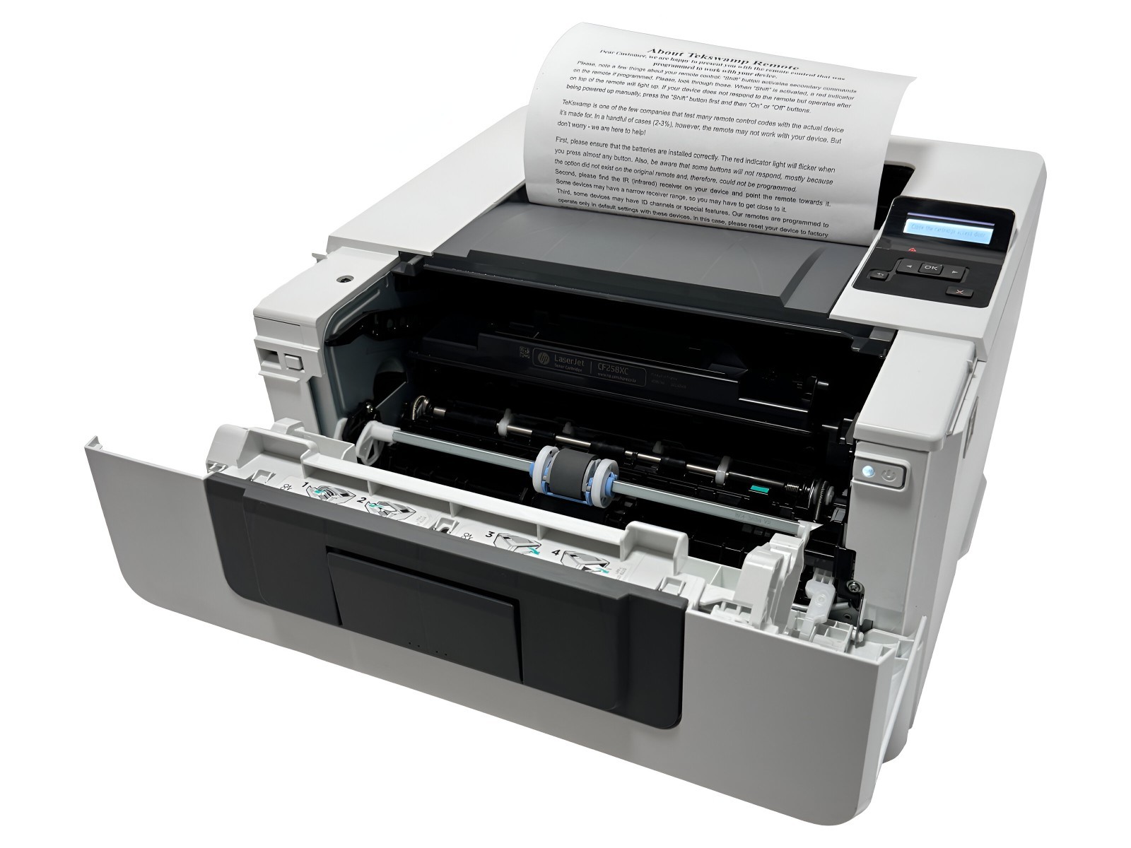 Professionally Serviced💯HP LaserJet Pro M404dn Duplex Laser Printer☑️w/TONER
