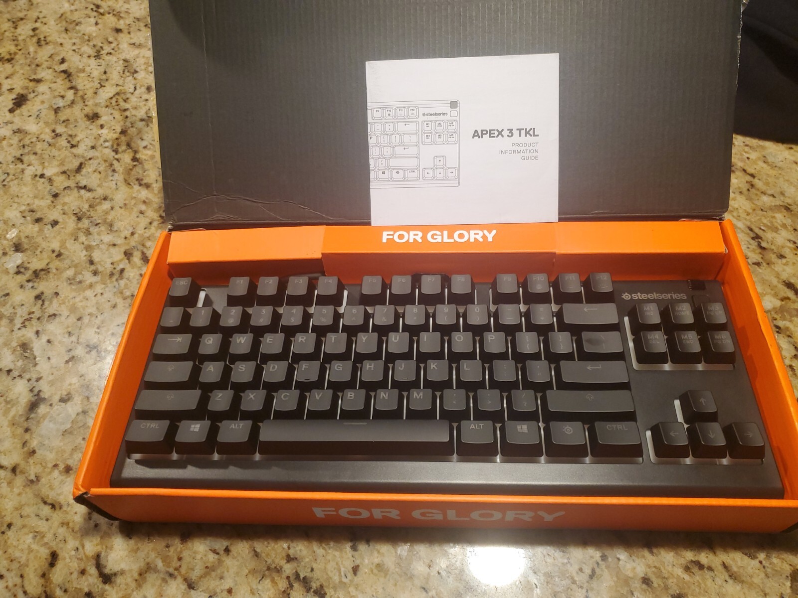 Steelseries Apex 3 TKL RGB Gaming Keyboard IP32 Water & Dust Resistant