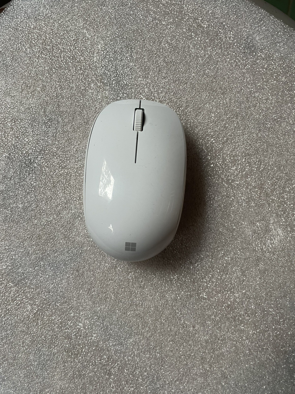 Microsoft – Wireless Bluetooth Optical Ambidextrous Mouse – Glacier White