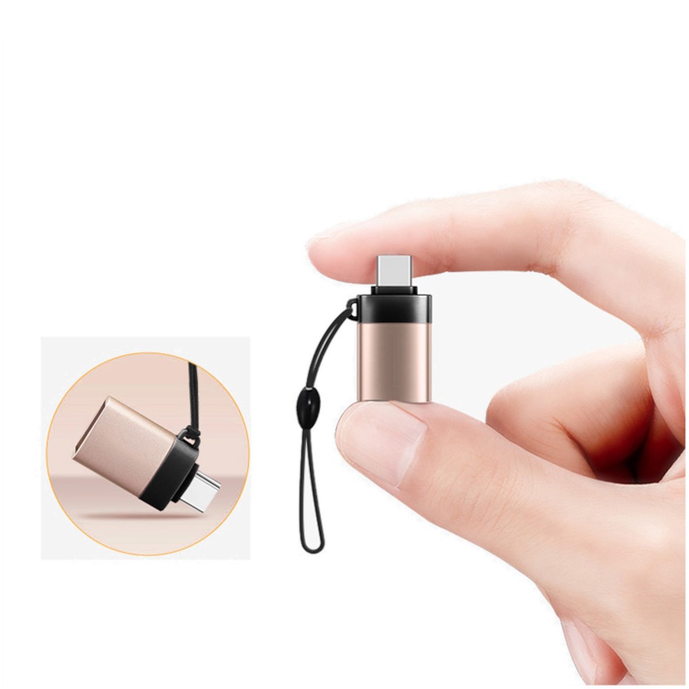 2-Pack USB C Adapter Hi-speed OTG USB Type C to USB-A 3.0 Convertor