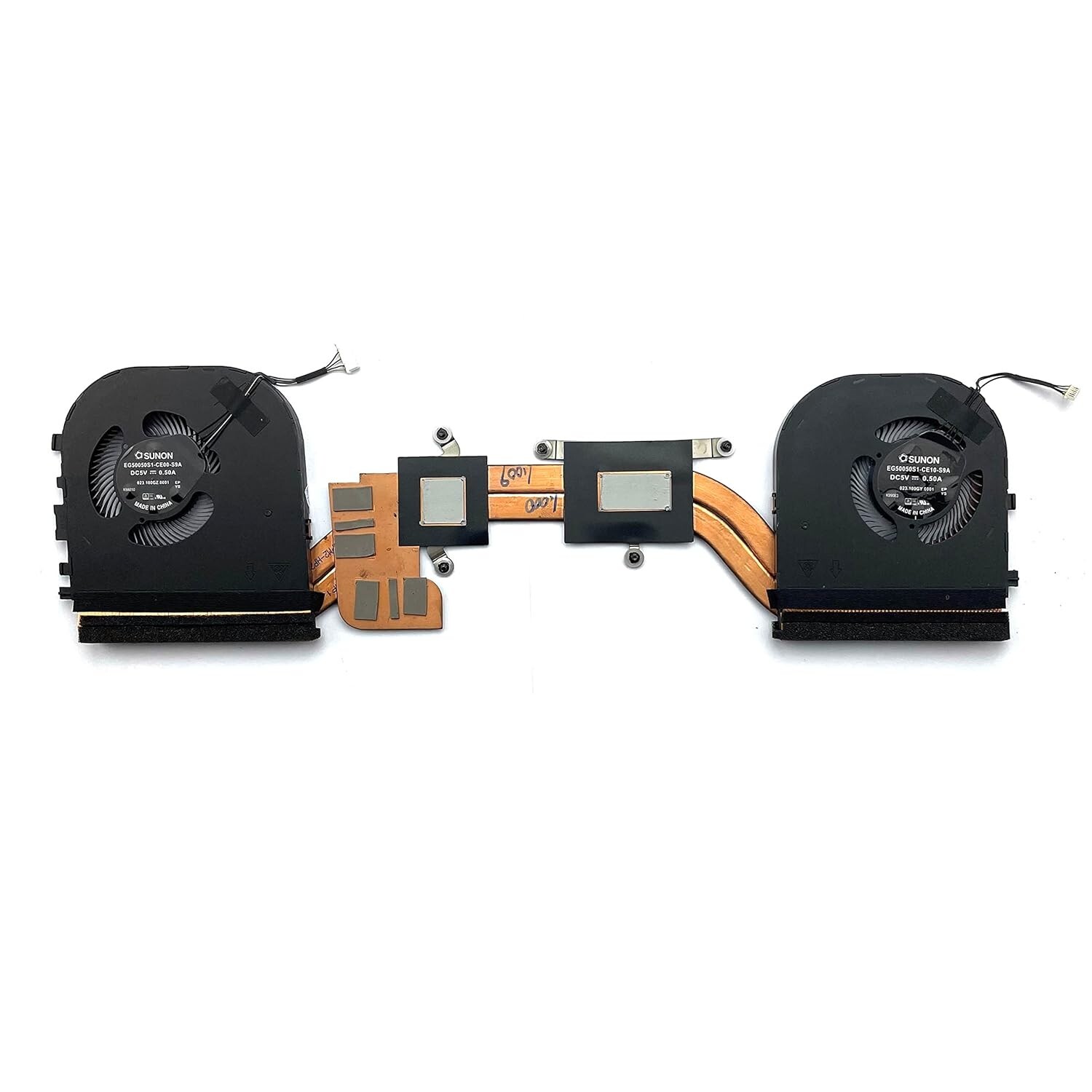 CPU+GPU Cooling Fan with Heatsink for Thinkpad X1 P1 Extreme 2nd Gen 02XR044