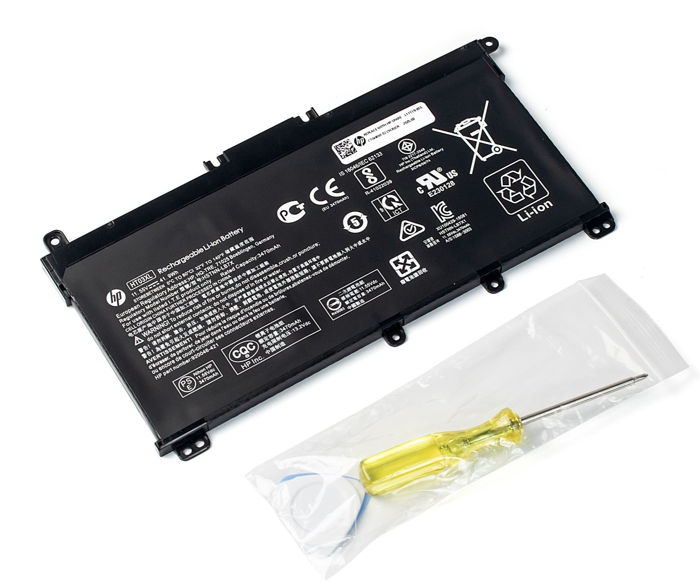 Genuine 41.9Wh HT03XL Laptop Battery for HP Pavilion 14 15 17 Series HSTNN-UB7J