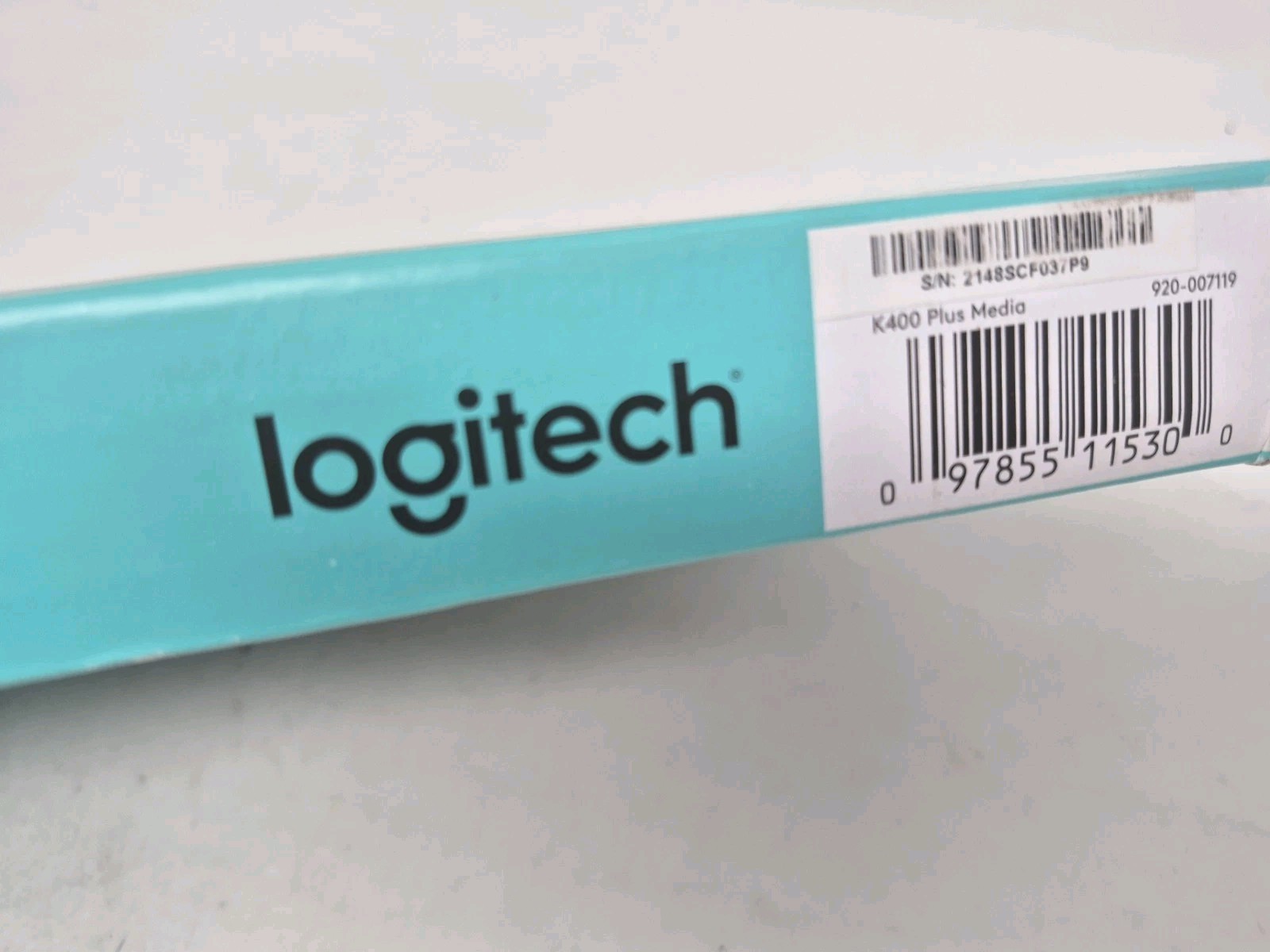 Logitech Media K400 Plus Wireless Touch Keyboard Built-in Touchpad – Black – New