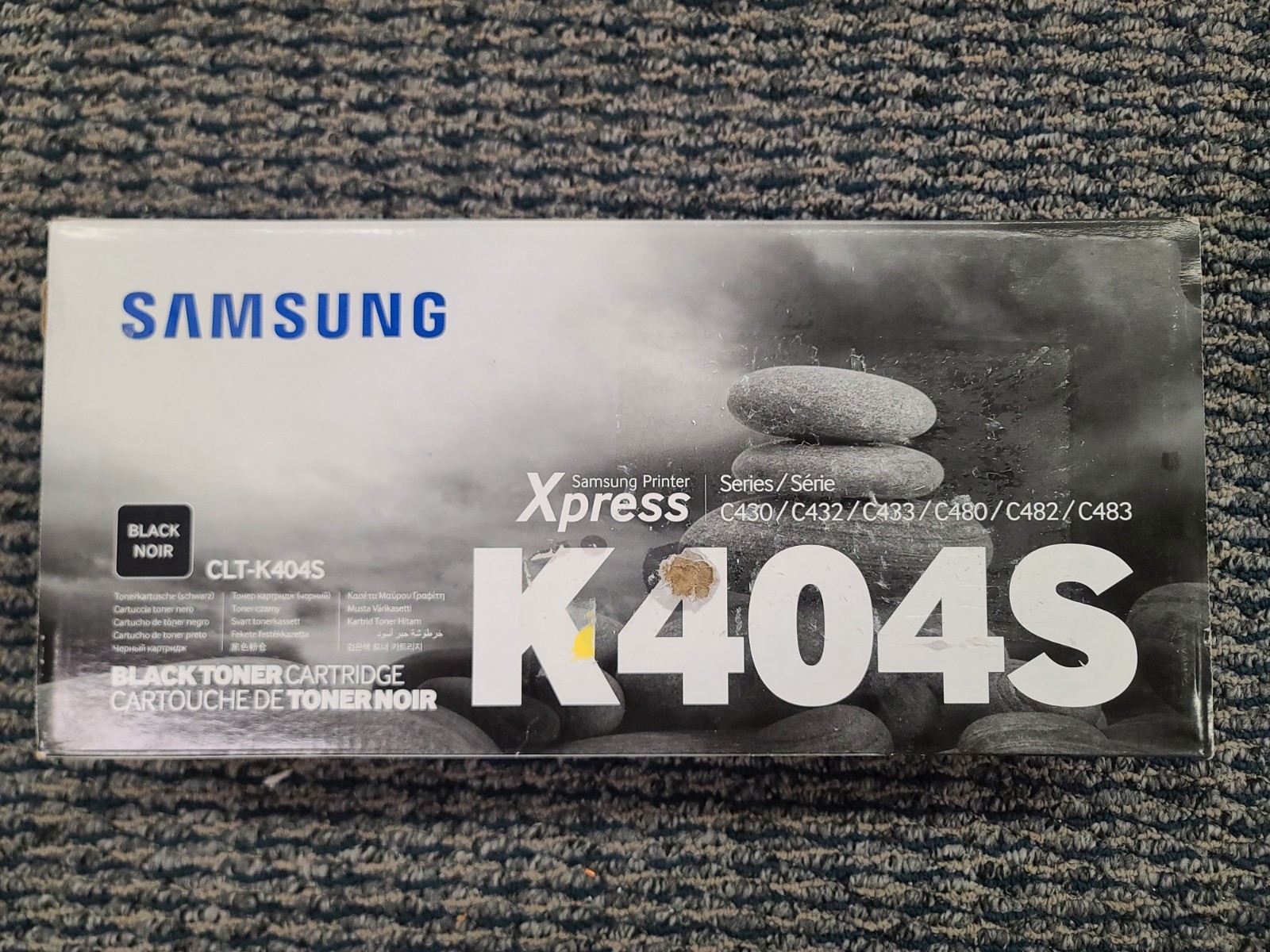 Samsung CLT-K404S Black Toner Genuine Brand New OEM