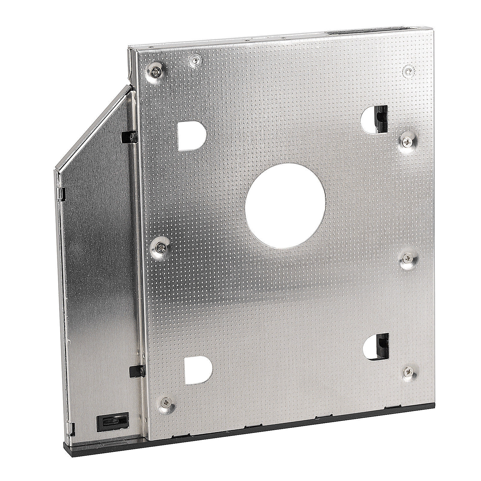 12.7mm HDD Caddy 2.5in SATA SSD Case for Laptop Second Hard Drive Internal Tray