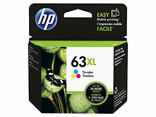 HP 63XL High Yield Tri-color Ink Cartridge (F6U63AN) EXP 12/2023