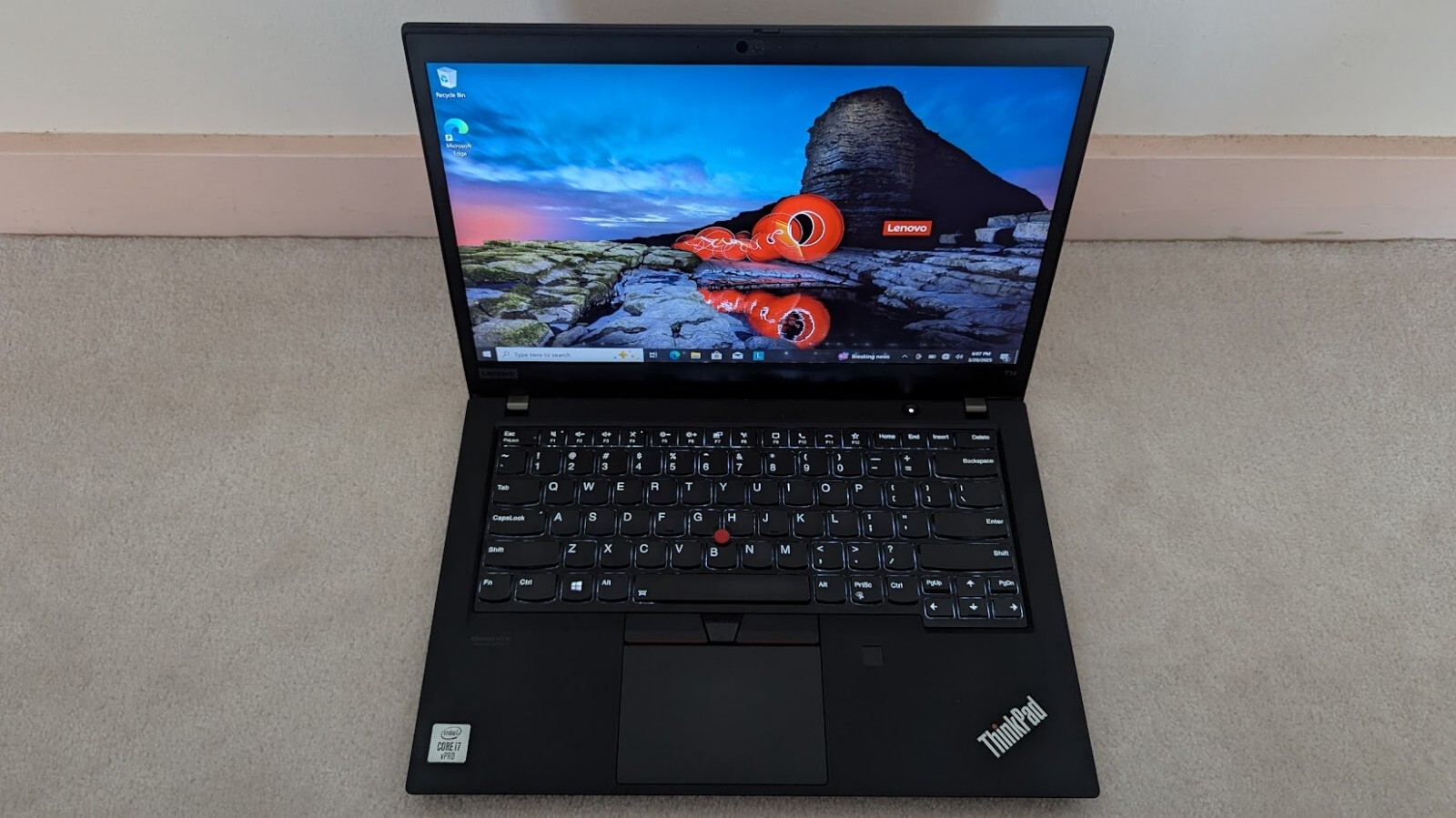 Lenovo T14 G1 i7-10610U 48GB RAM/500 GB SSD – Win 10 Pro TOUCHSCREEN