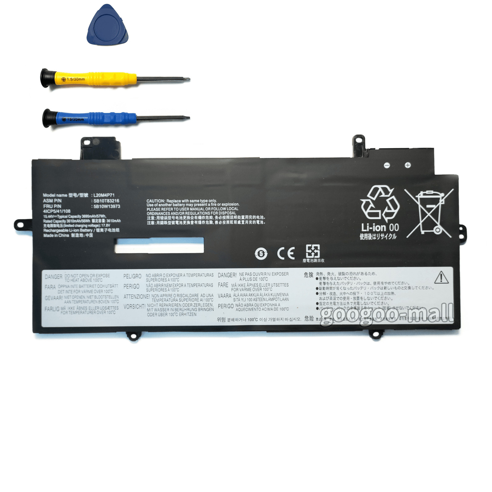 New L20C4P71 L20D4P71 L20M4P71 Battery for Lenovo ThinkPad X1 Carbon Gen 9/10/11