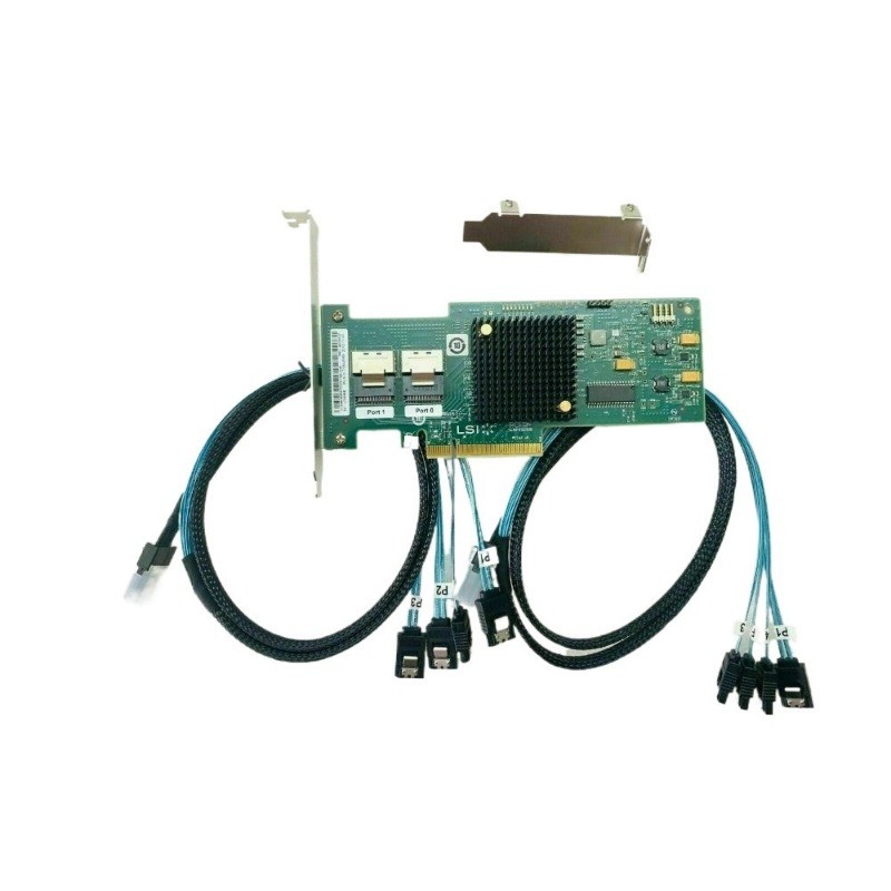 LSI 6Gbps SAS2008 HBA SAS 911-8i IT Mode ZFS FreeNAS unRAID + 2*SFF-8087 SATA US