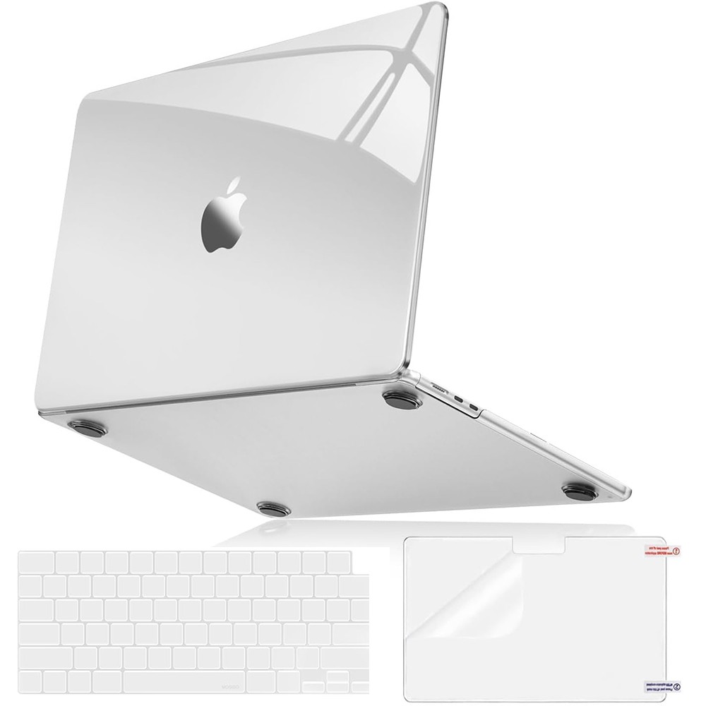 Laptop Sleeve Bag Shell Case + Keyboard & Screen Protector For MacBook Air 13.6“