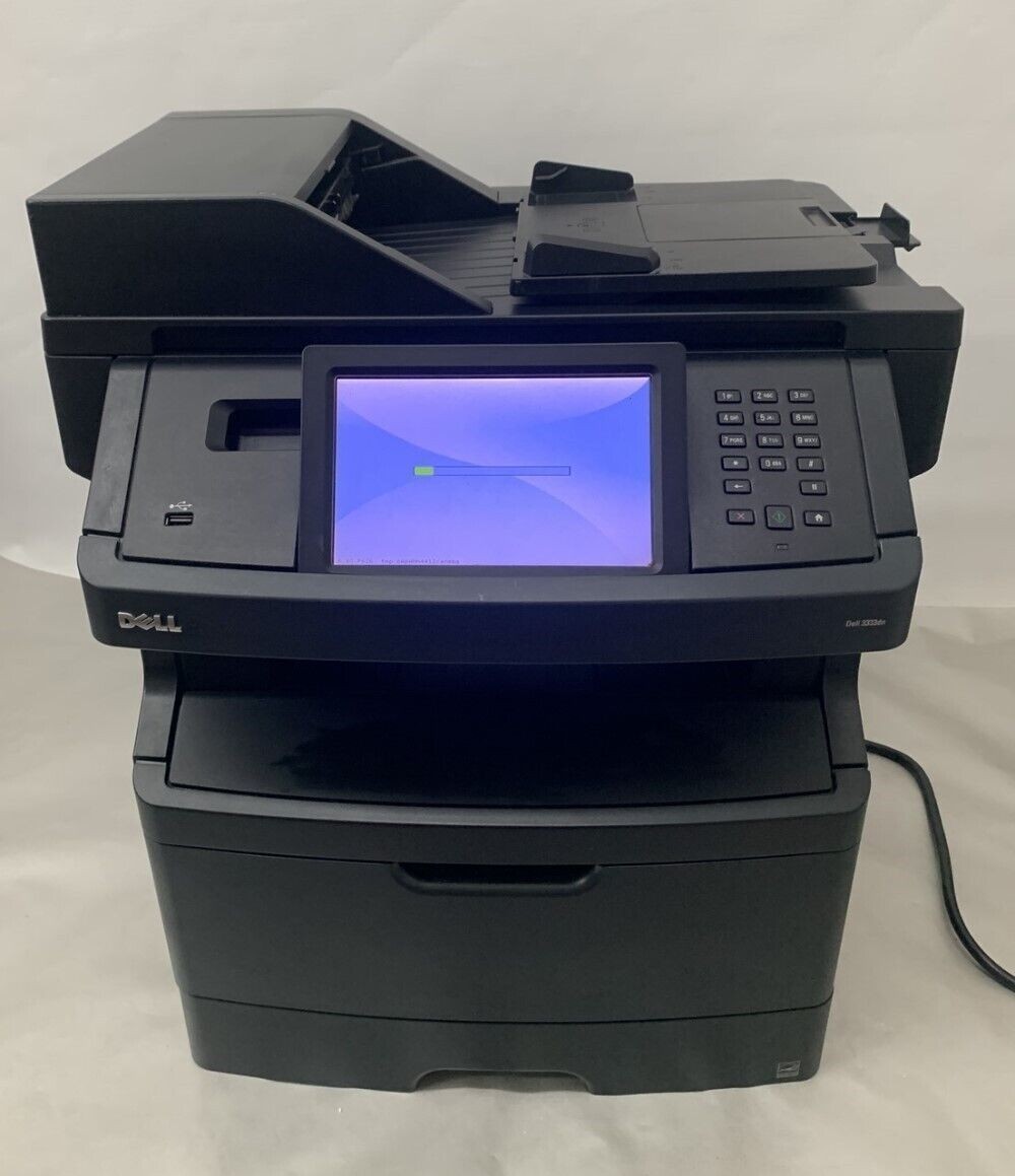 Dell 3333dn Copy Scan Print 600x600DPI Monochrome Multifunction Laser Printer