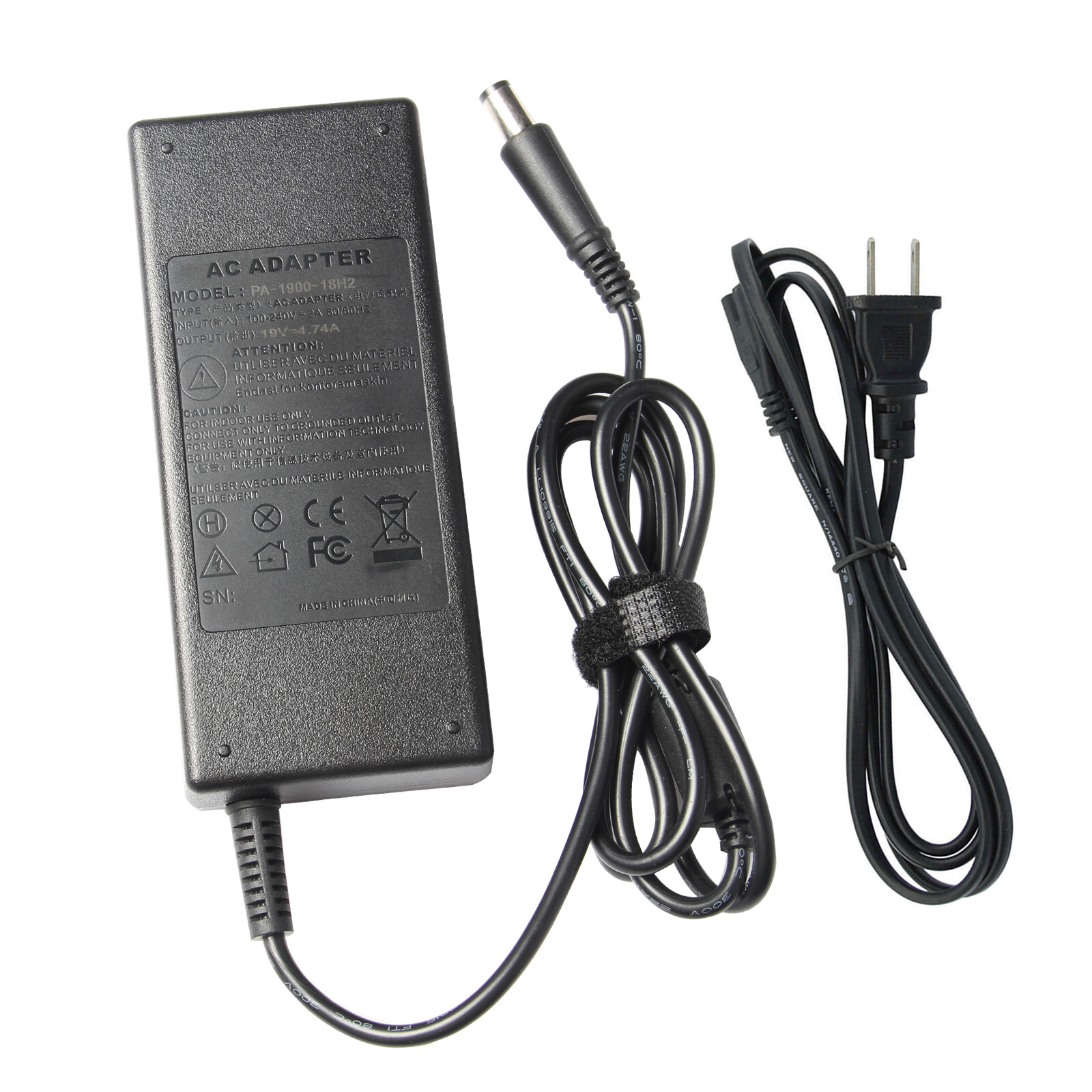 45W 65W 90W For HP Laptop Charger Power Adapter 7.4mm/5.0mm/4.5mm Barrel Tip Lot