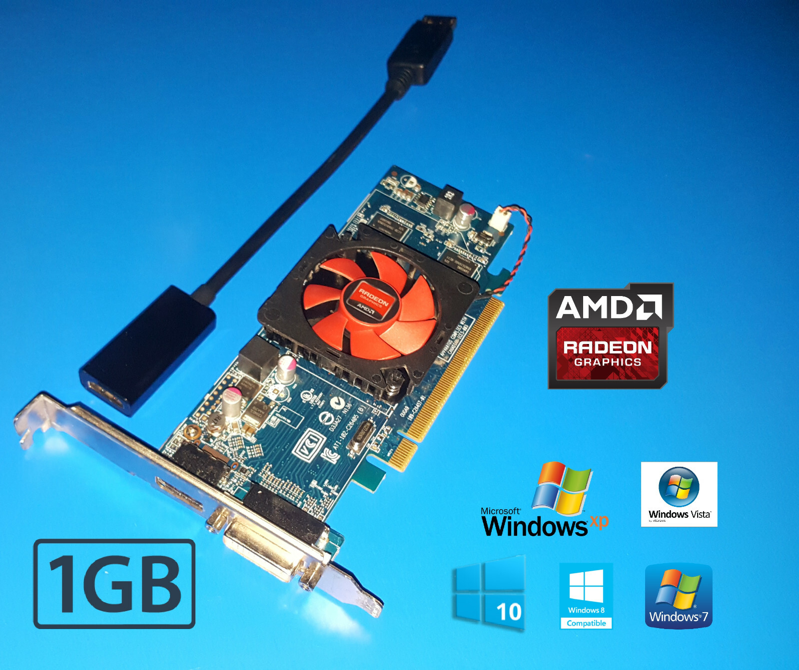 HP Pavilion a6005y a6010n a6030n a6037c a6040n 1GB Video Graphics Card