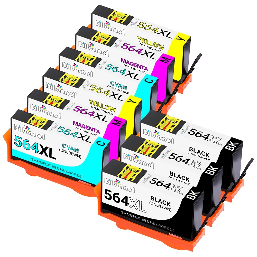 For HP 564XL Series Ink for use with PhotoSmart 5515 5524 7510 7515 7520 Lot