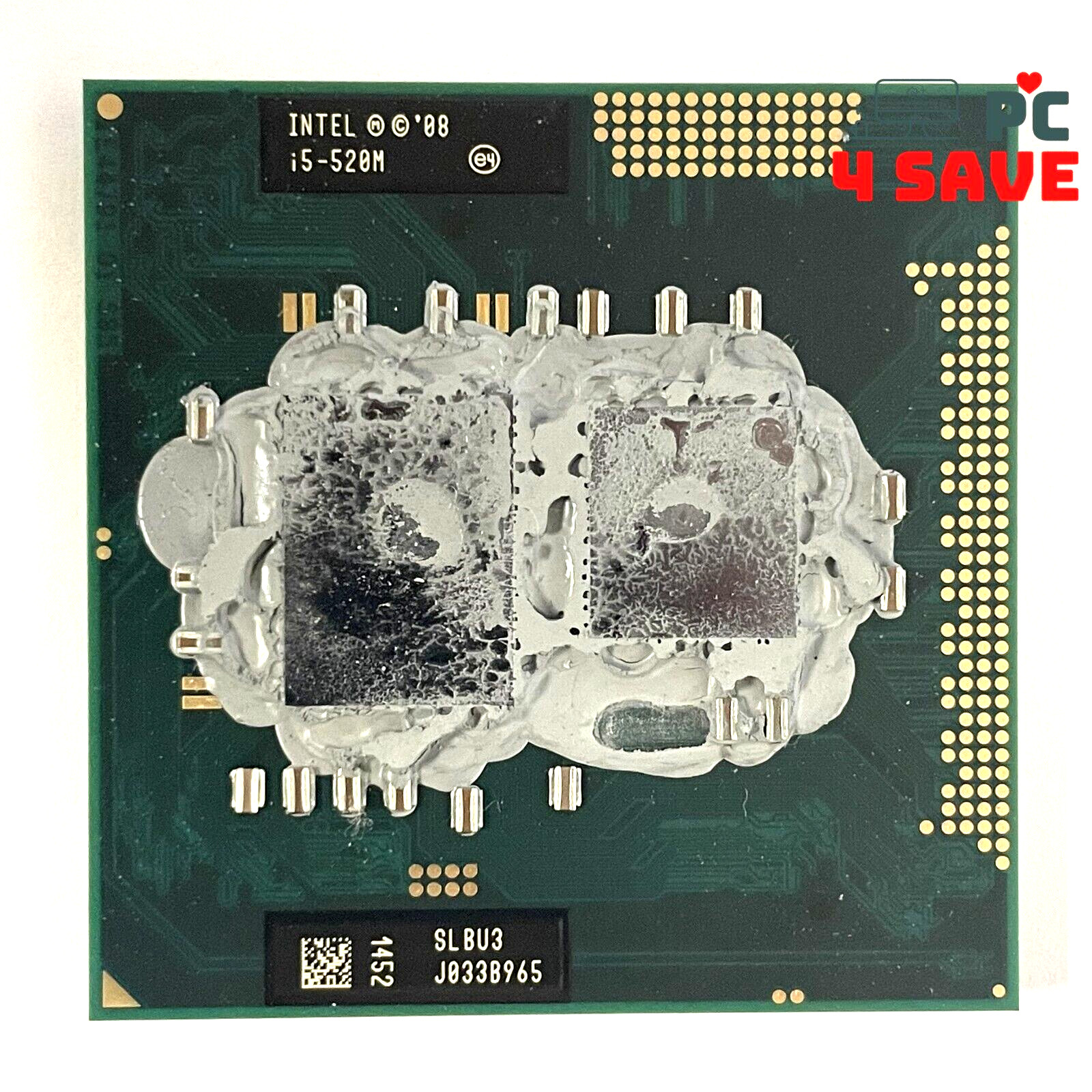 Intel Core i5-520M 2.40GHz 2-Core 3MB Socket G1 Laptop Mobile CPU SLBNB SLBU3