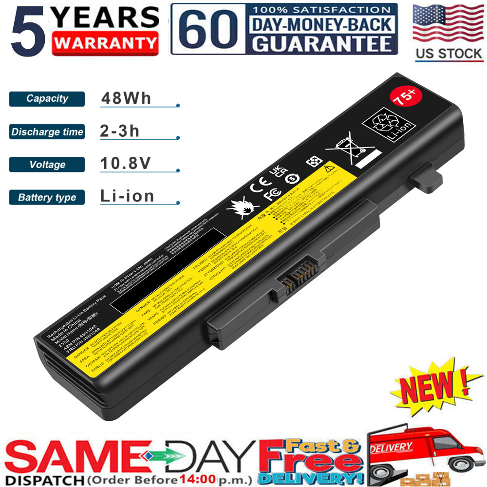 75+ Battery For Lenovo ThinkPad E430 E431 E435 E440 E445 E530 E531 E535 E540