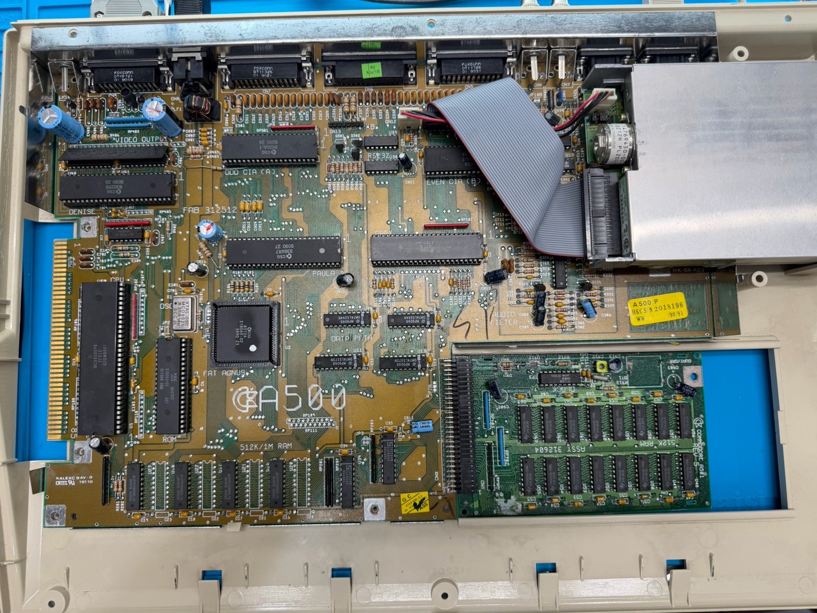 Commodore Amiga 500 A500 Rev 6A 1MB Kickstart 1.3 Tested Computer Only