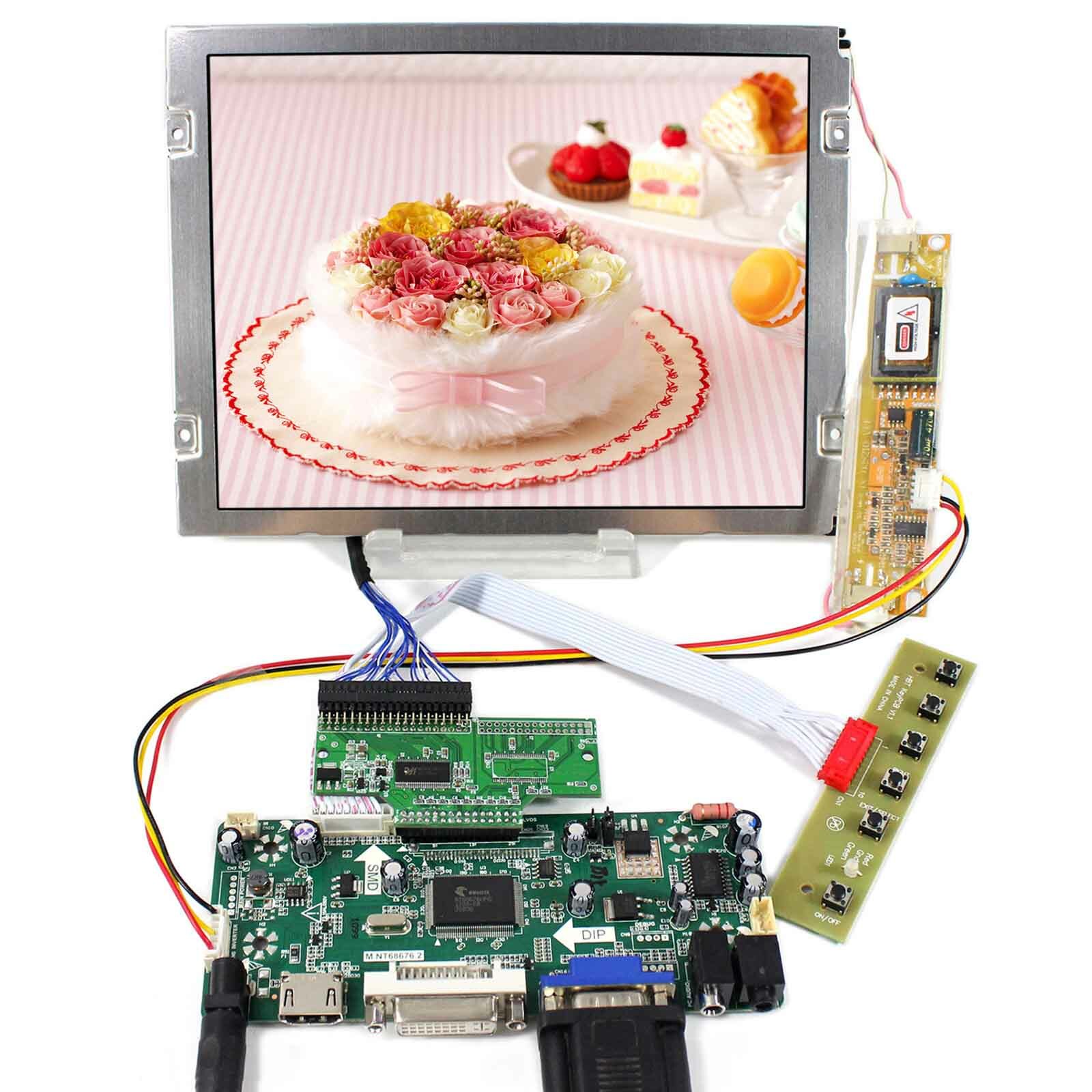 HD MI LCD Controller Board 8.4 in AA084VC03 640X480 LCD Screen
