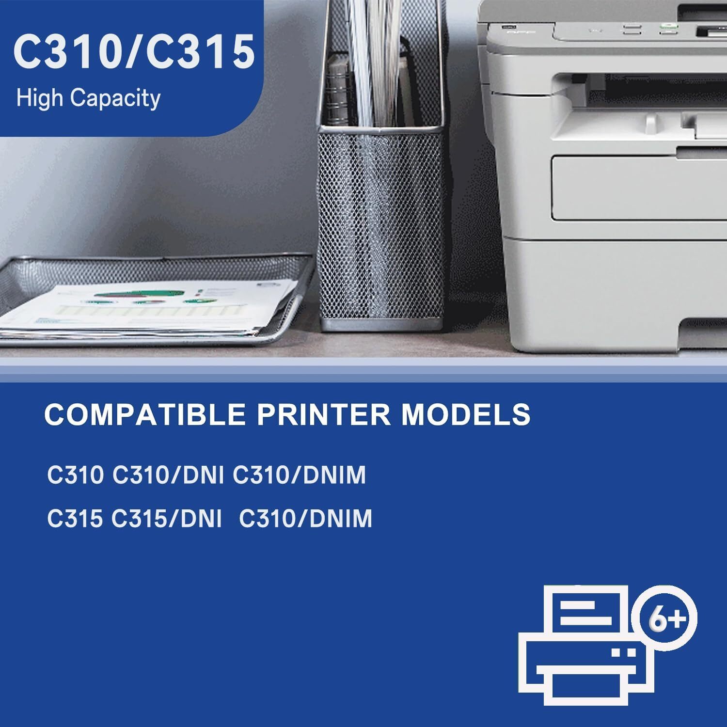 C310/C315 Toner Cartridge for Xerox 006R04356–006R04359 C310DNI C315DNI Printers
