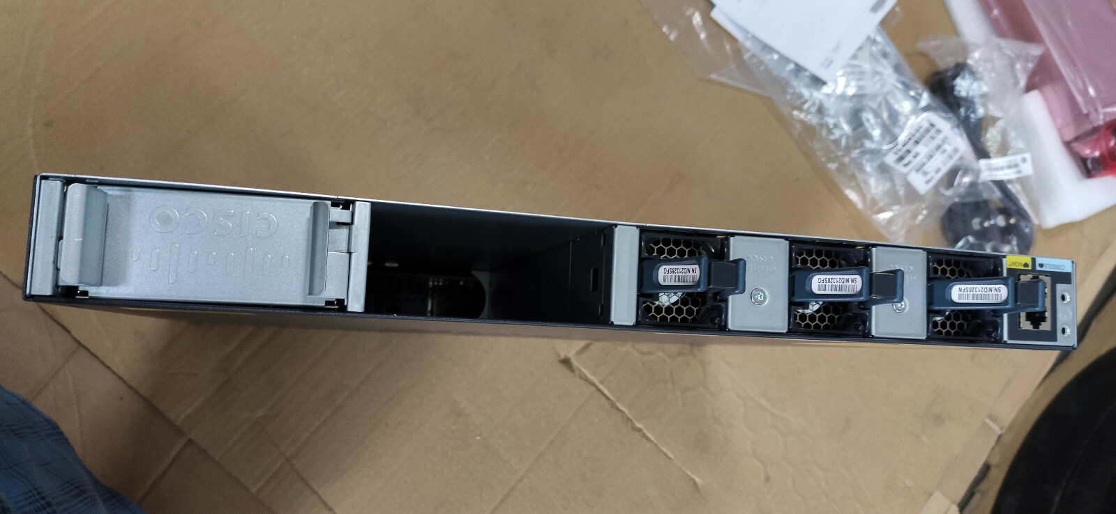 CISCO CATALYST WS-C3650-48PS-L 48PORT WITH POWER SUPPLY PWR-C2-640WAC Brand New