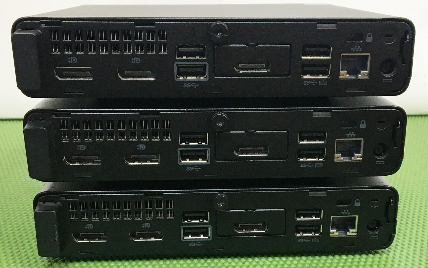 (Lot of 3) HP ProDesk 600 G5 Mini i5-9500T 8GB DDR4 WiFi – no OS/SSD