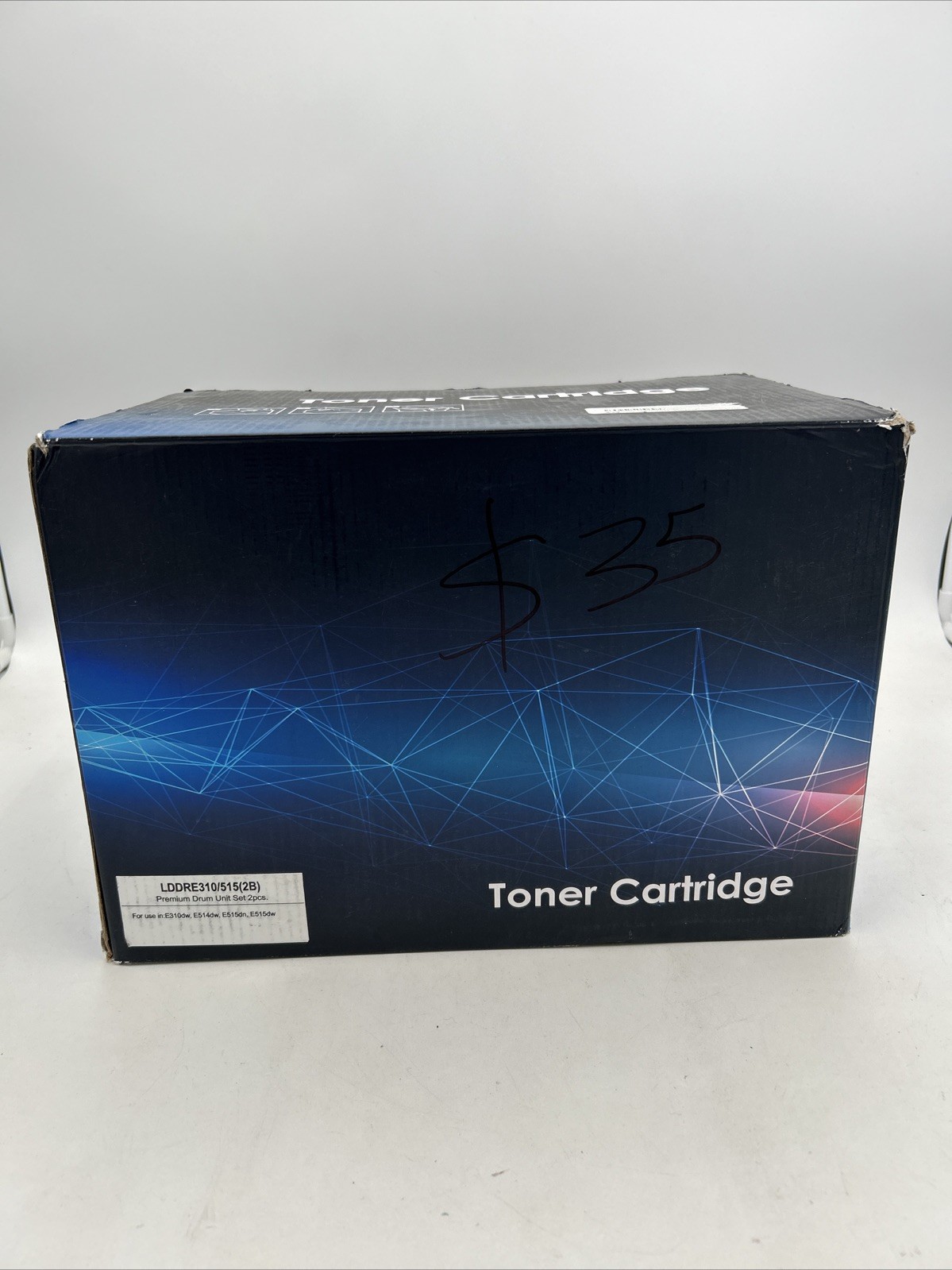 2 Pack Toner Cartridge Premium Drum Set For Dell E310dw E514dw E515dw E515dn New