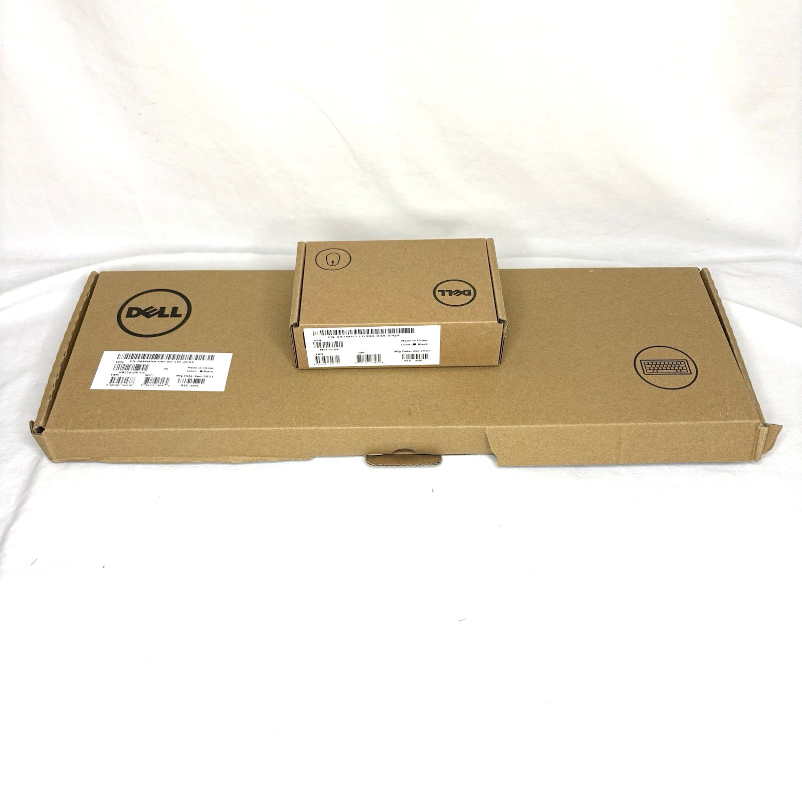 Dell MS116 Wired Mouse KB216 Keyboard Business Office Work Combo