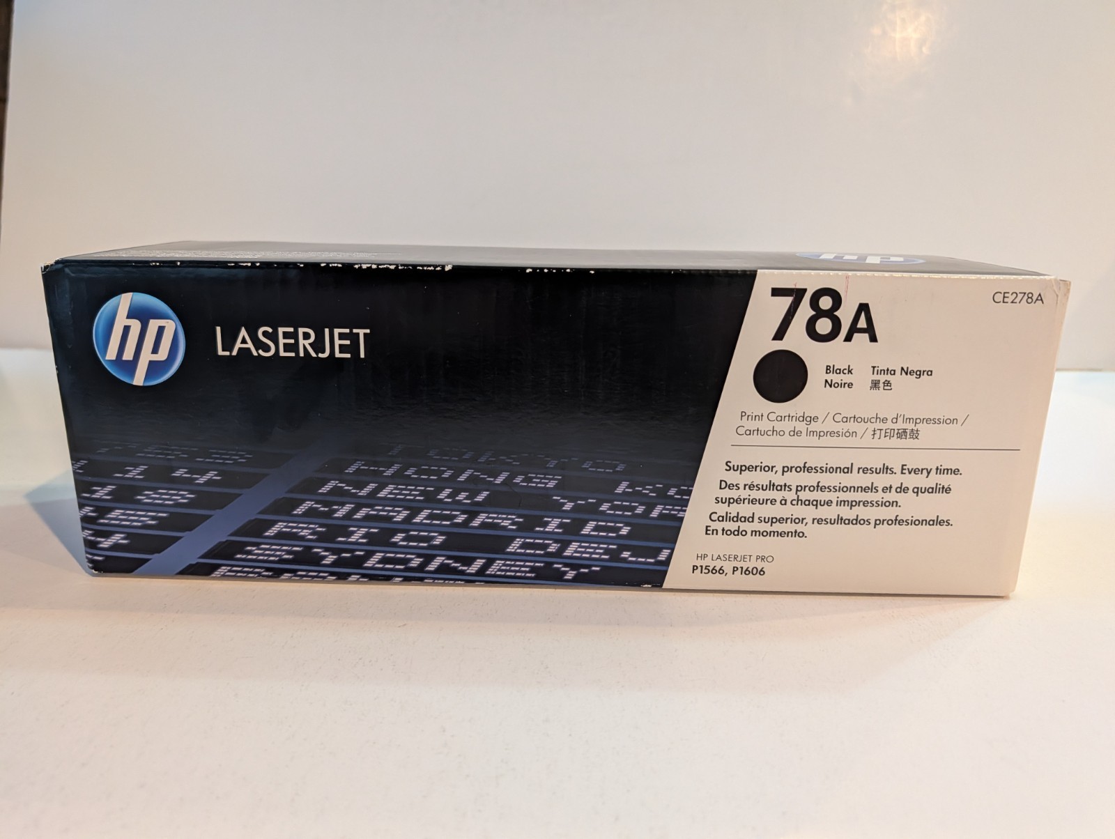 New Unsealed HP 78A Black Toner Ink Cartridge CE278A for LaserJet