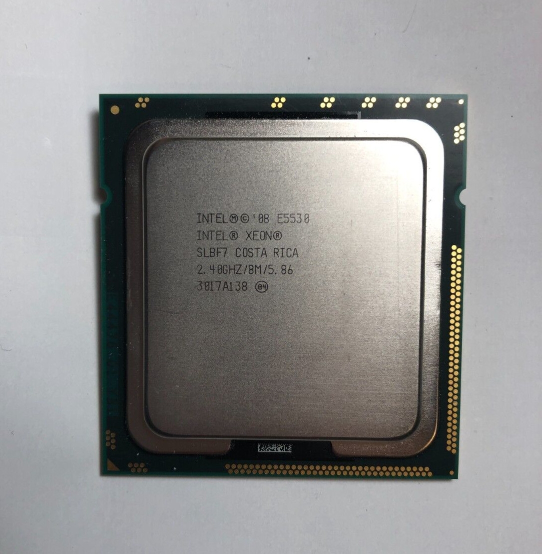 Intel 08 E5530 Intel Xeon SLBF7 Costa Rica 2.40GHz/8M/5.86 3903A536 **