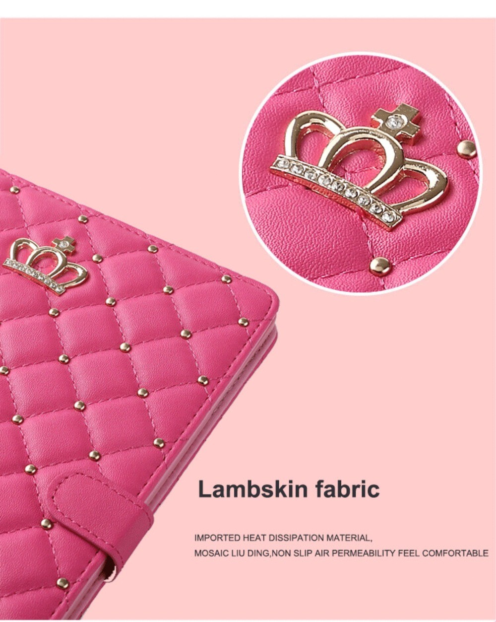 For iPad (A16) 11th/10th/9th/8th/7th/6th/5th Generation 9.7″ Stand Case Cover