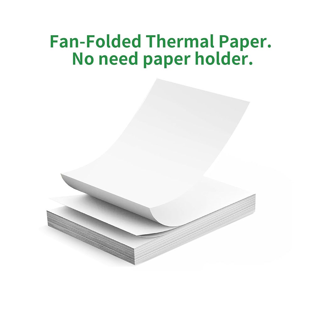 100-1000 Sheet Thermal Printer Paper 8.5″ x 11″ US Letter Size Inkless Printing