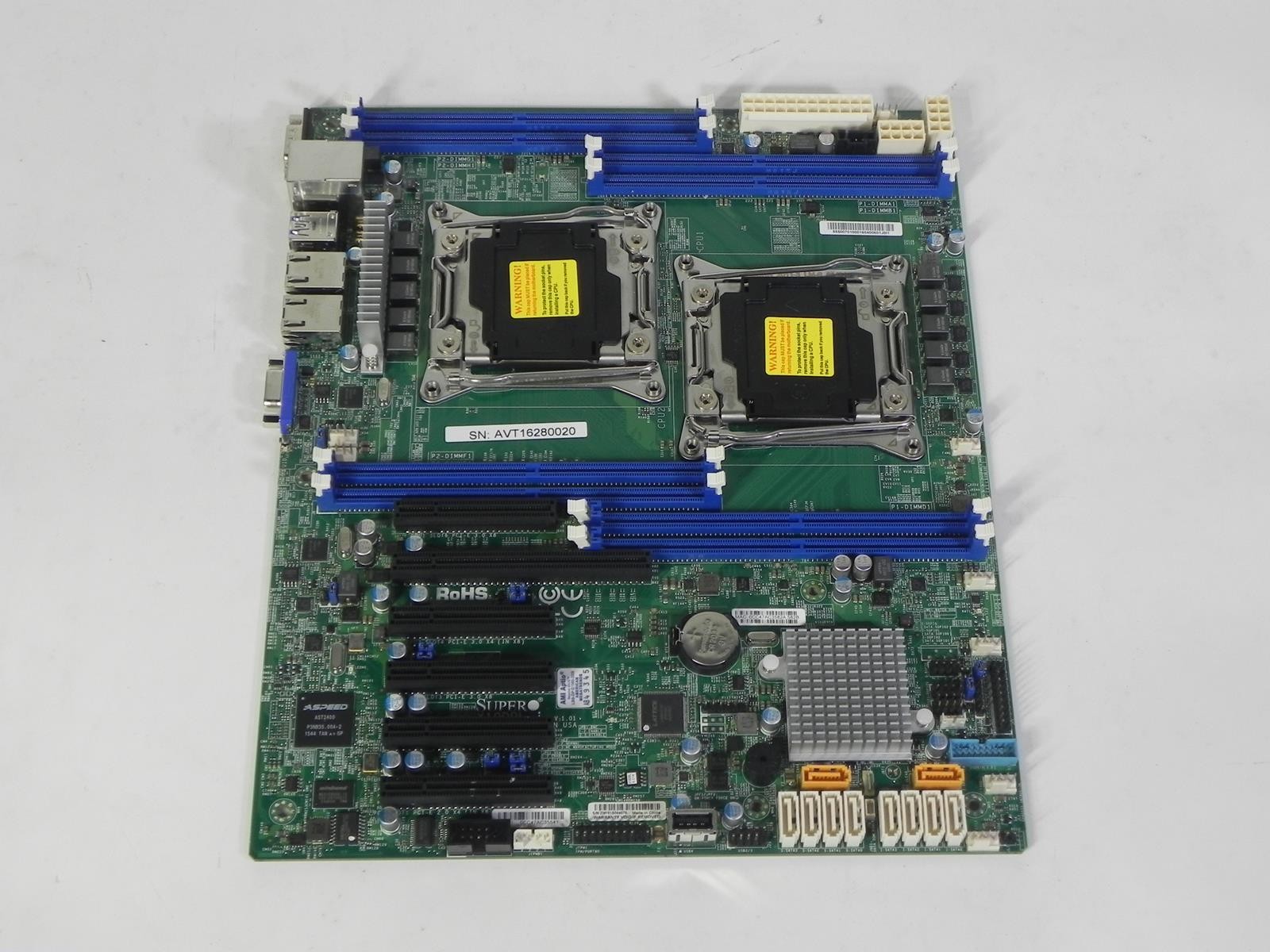 Supermicro X10DRL-I Dual LGA2011-3 Xeon Server Motherboard C612 DDR4