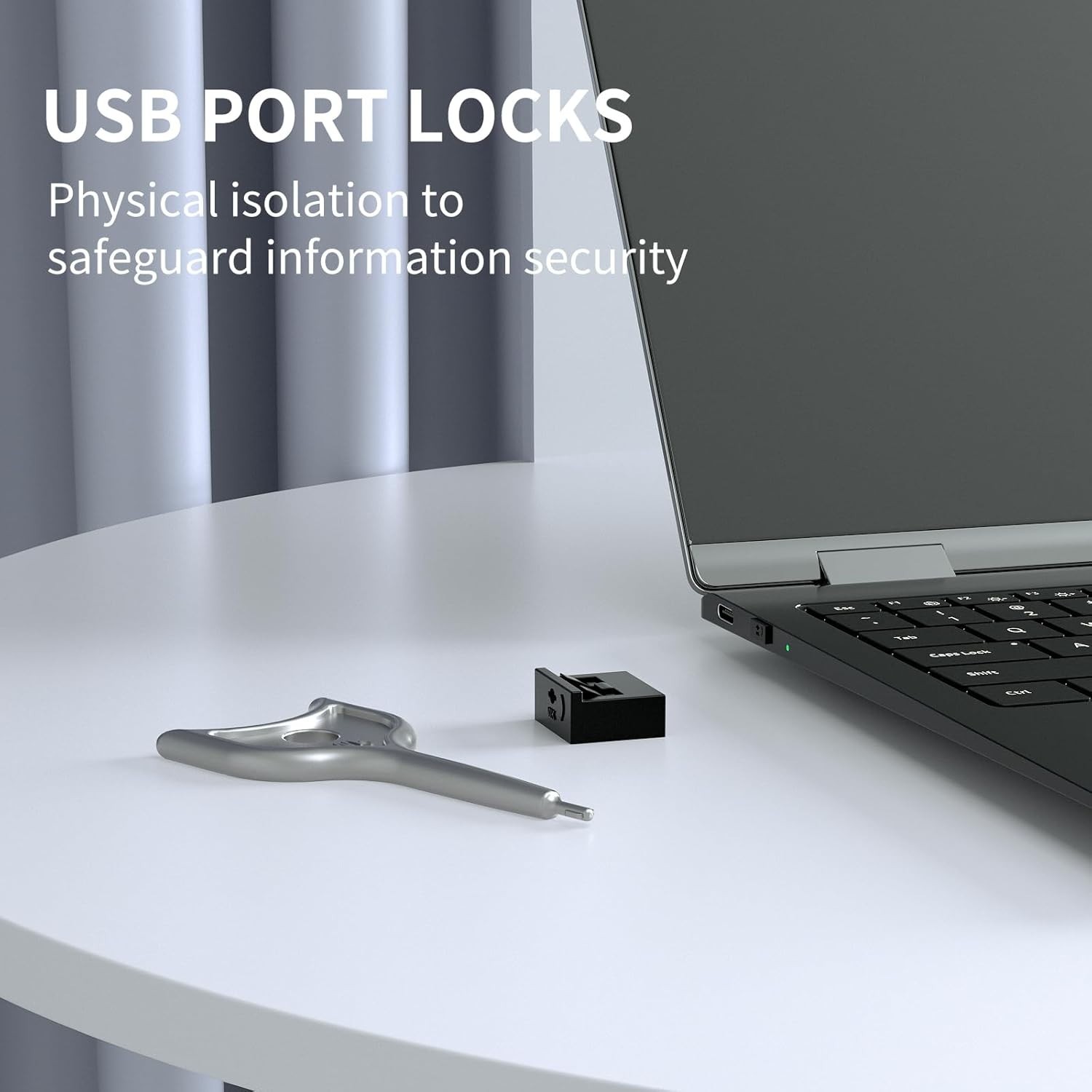 USB Data Blockers – 50PCS Dust Resistant Protectors with 3 Keys for Security