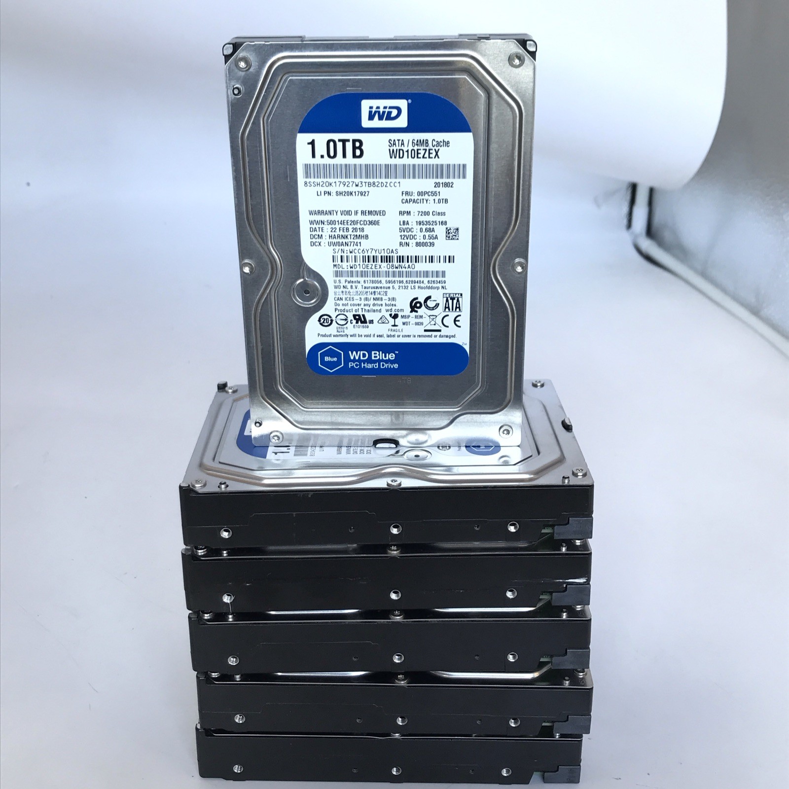 WD HARD DISK DRIVE 1TB WD10EZEX SATA / 64MB Cache
