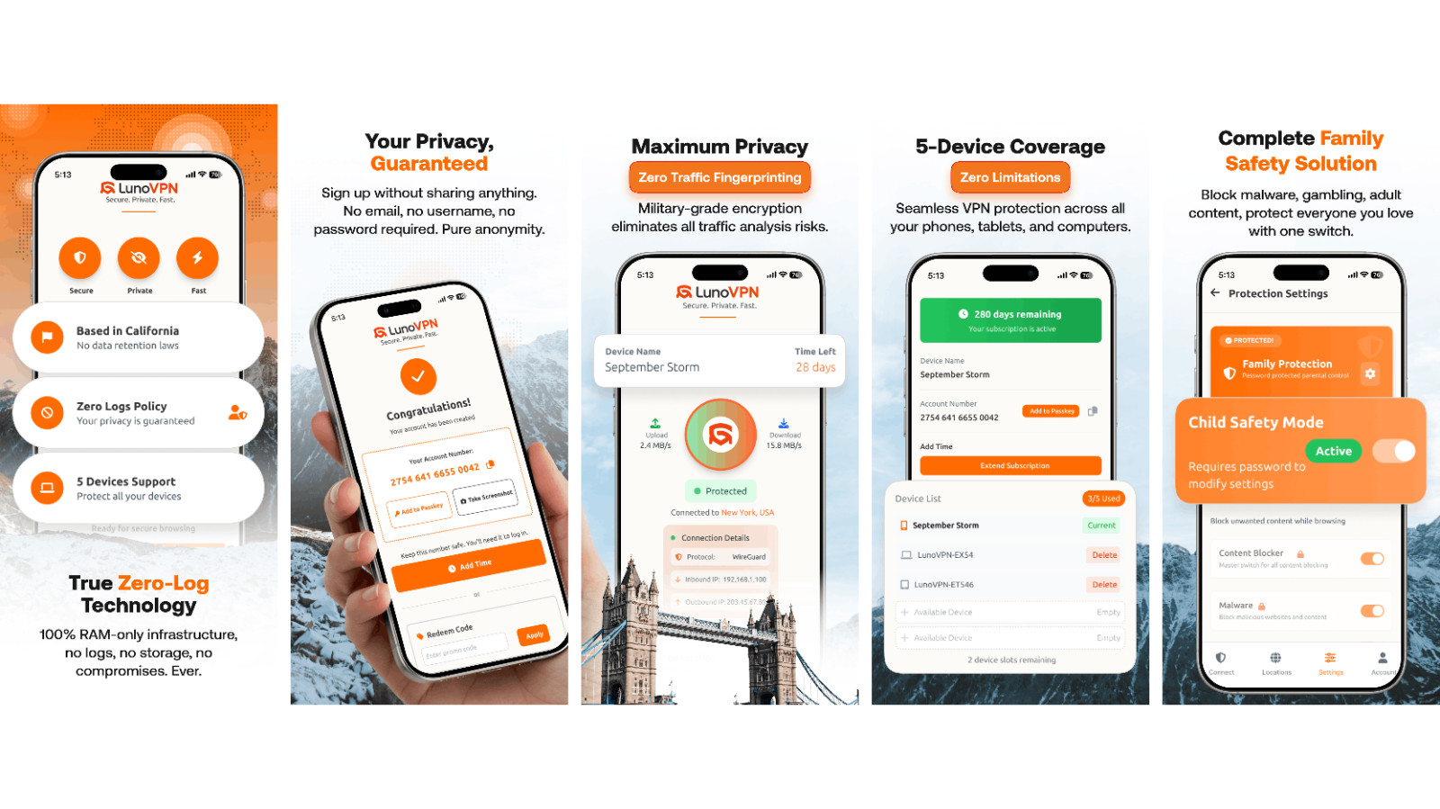 LunoVPN – 12 Month Subscription – Premium VPN Software