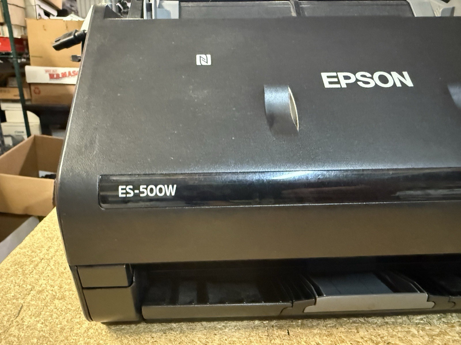 Epson WorkForce ES-500W Wireless Duplex Desktop Document Scanner w/ Power