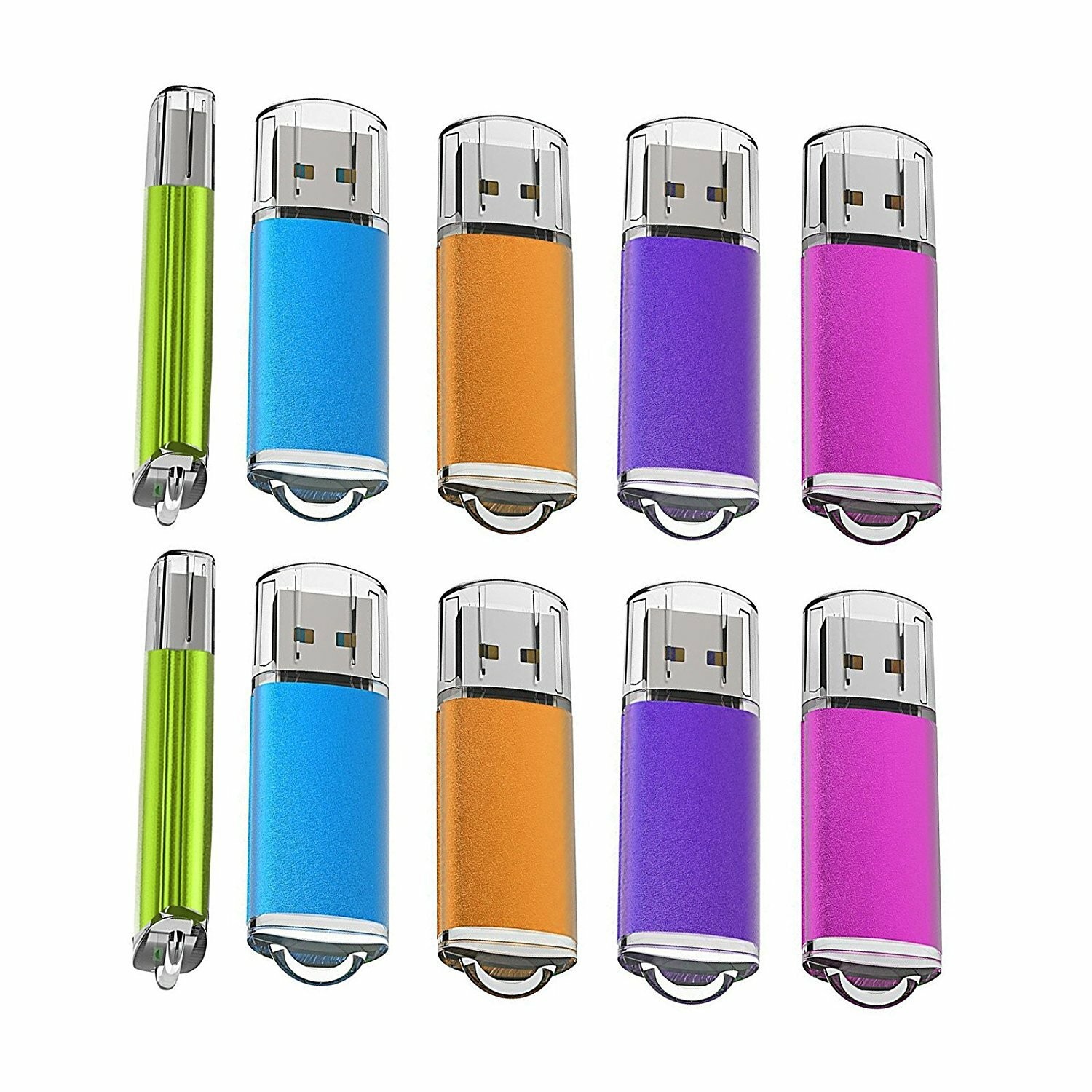 5PCS/LOT USB Flash Drive 1GB-32GB Mini Memory Sticks Storage Blank Media U Disk