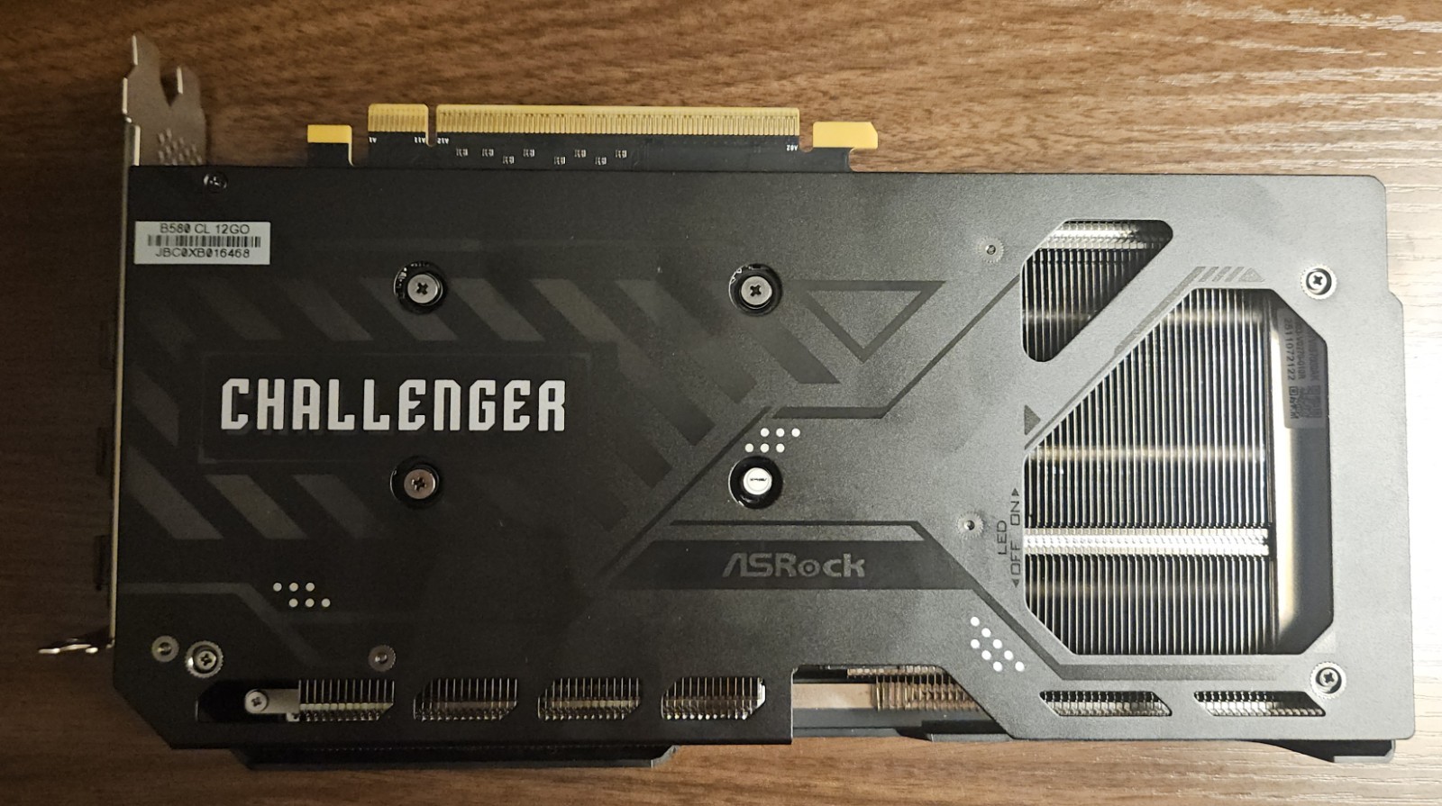 ASRock Intel ARC B580 Challenger 12GB OC GDDR6 Graphics Card (B580 CL 12GO)