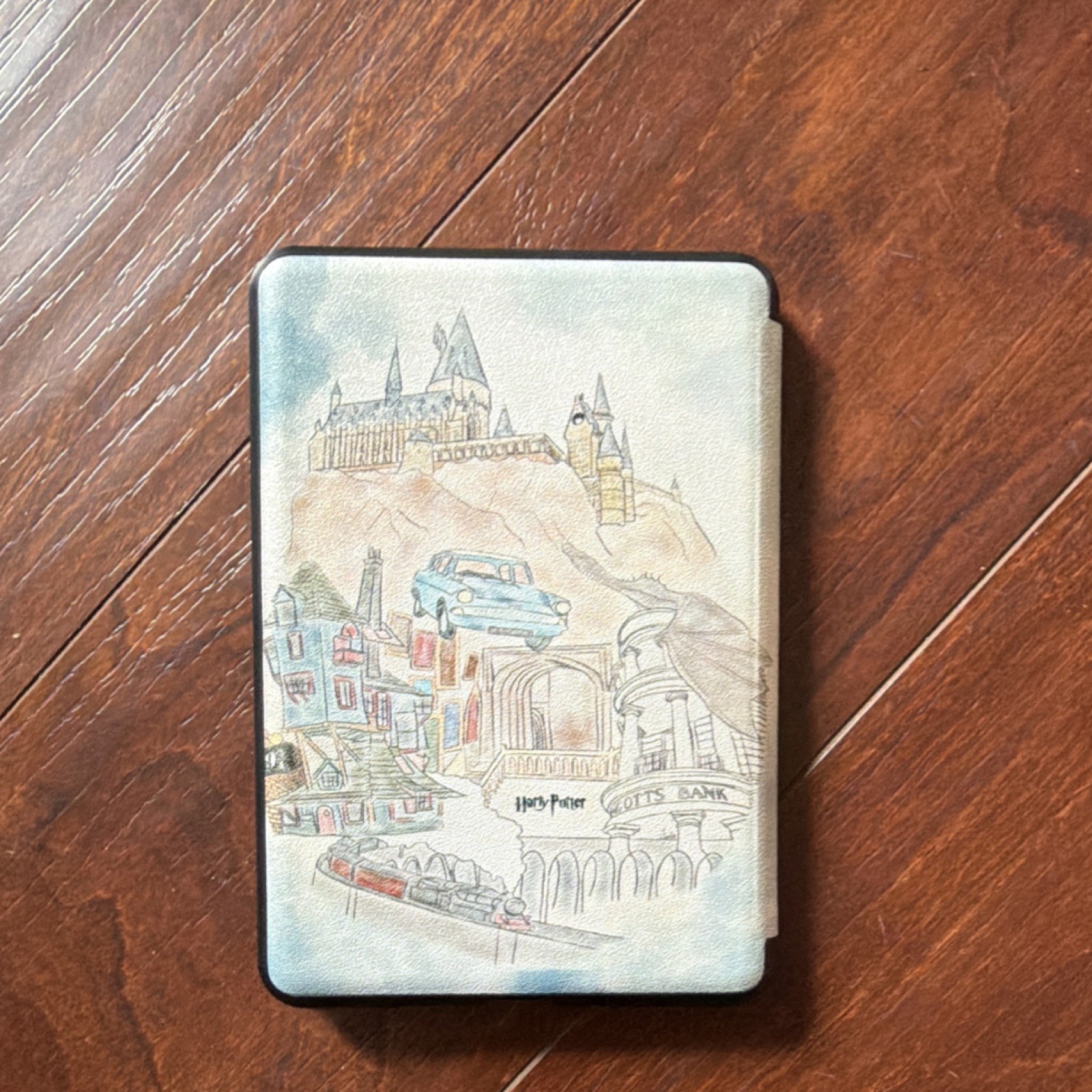 Harry Potter Synthetic Leather Multicolor Tablet or Cover Case 22/24 Kindle