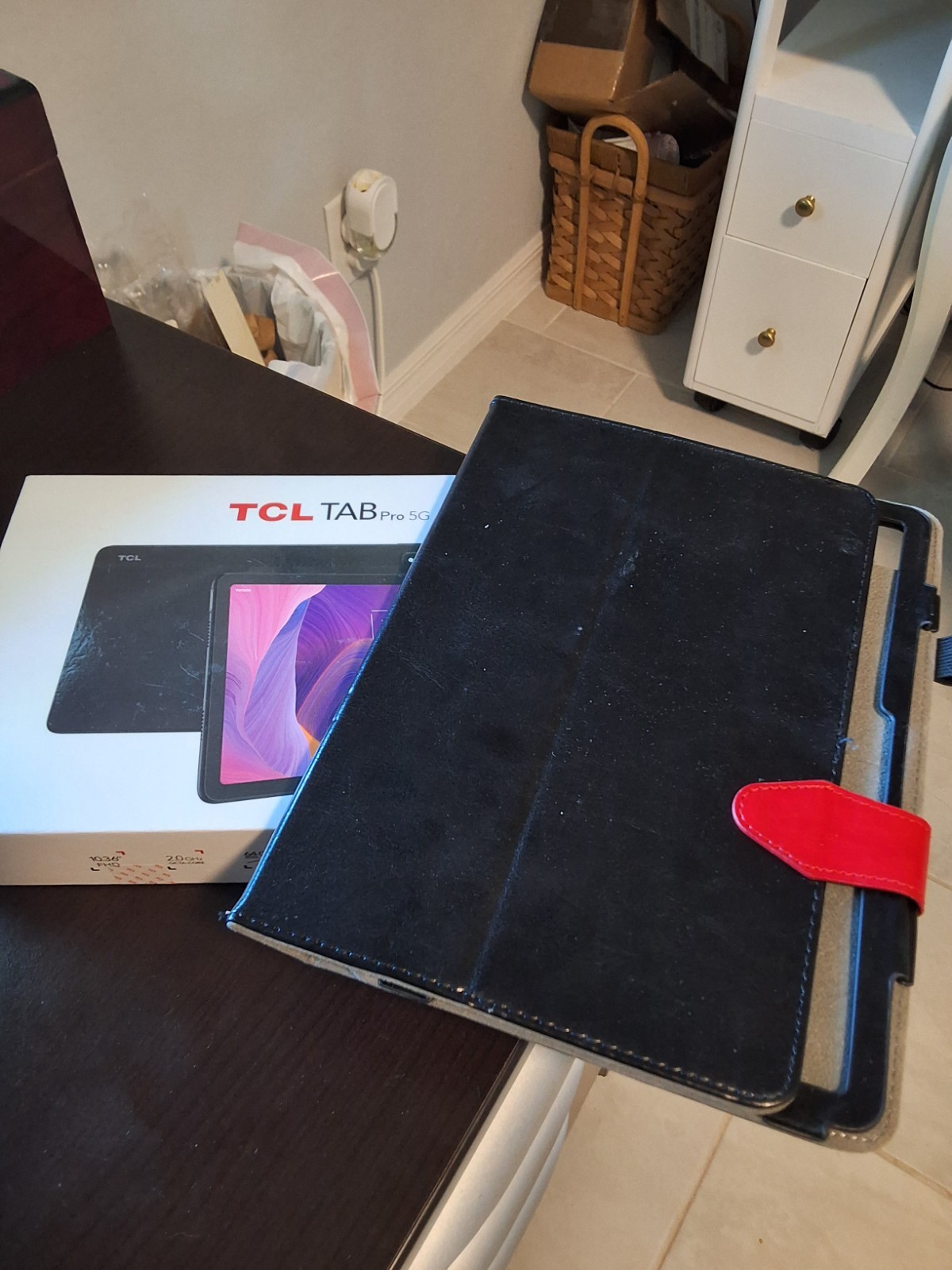TCL TAB Pro 64GB, Wi-Fi + 5G (Verizon), 10.4″ – Black Metallic