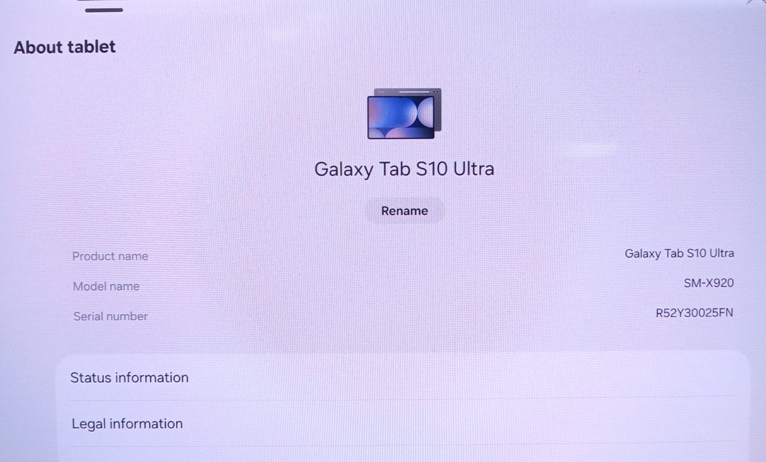 Samsung Galaxy Tab S10 Ultra SM-X920 (256GB, WiFi, Gray) – Full Function!