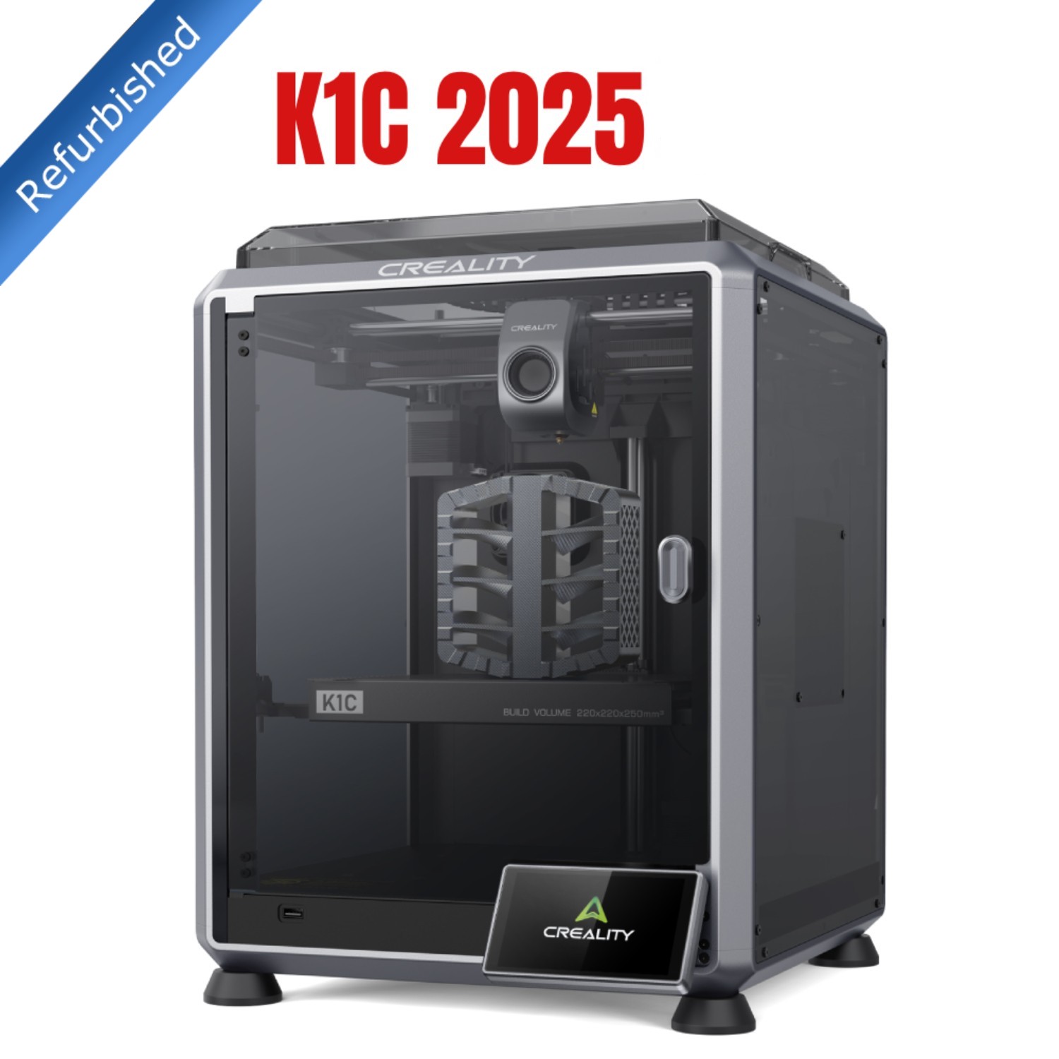 【Refurbished】Creality K1C 2025 Upgraded 3D Printer 600mm/s Speed Auto Leveling
